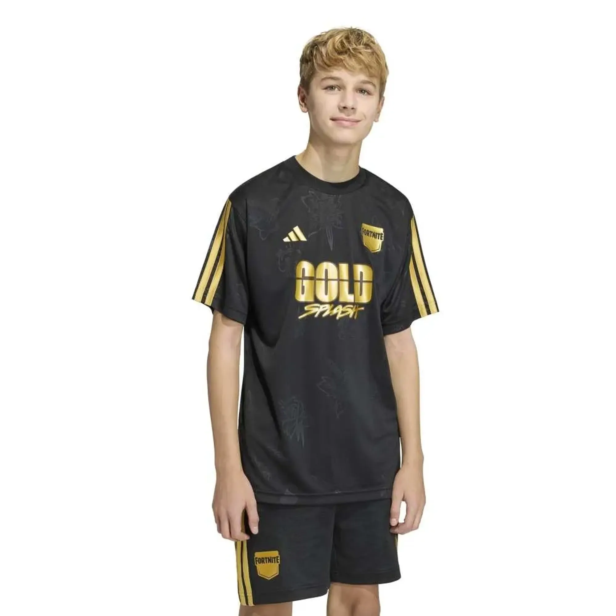 Adidas  Kid's T-Shirts - Black
