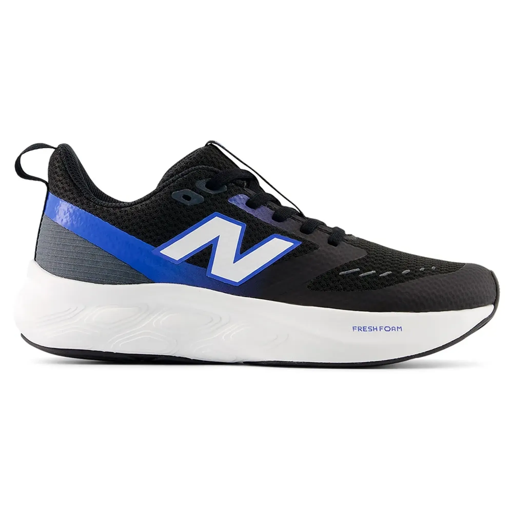 New Balance Kids 625 Lace in Black/Blue/Grey Mesh