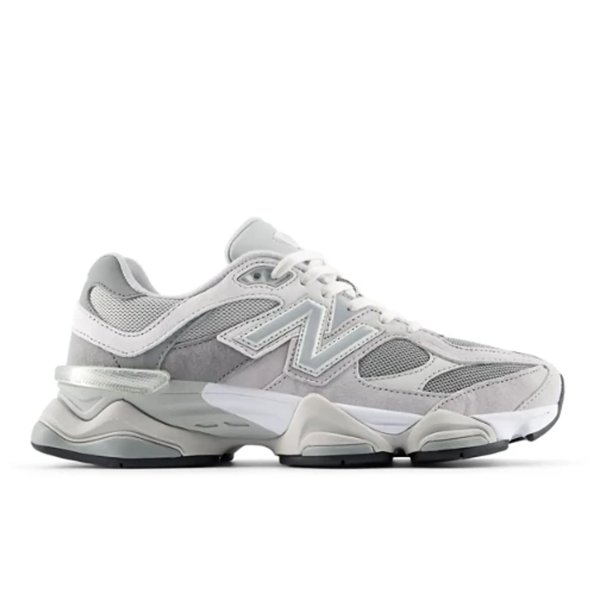 New Balance Unisex 9060 in Grey Suede/Mesh