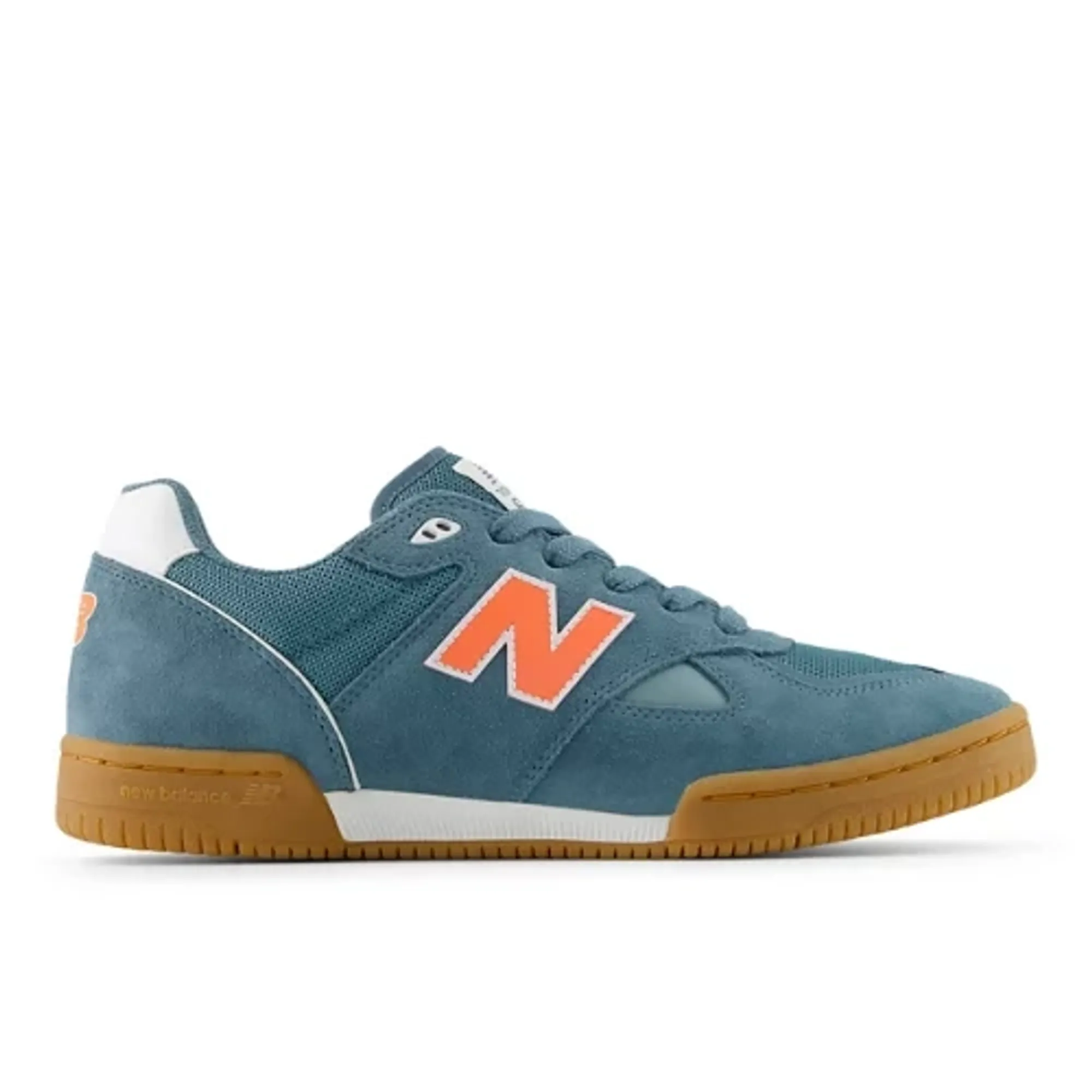 New Balance Unisex NB Numeric Tom Knox 600 in Blue/Orange Suede/Mesh