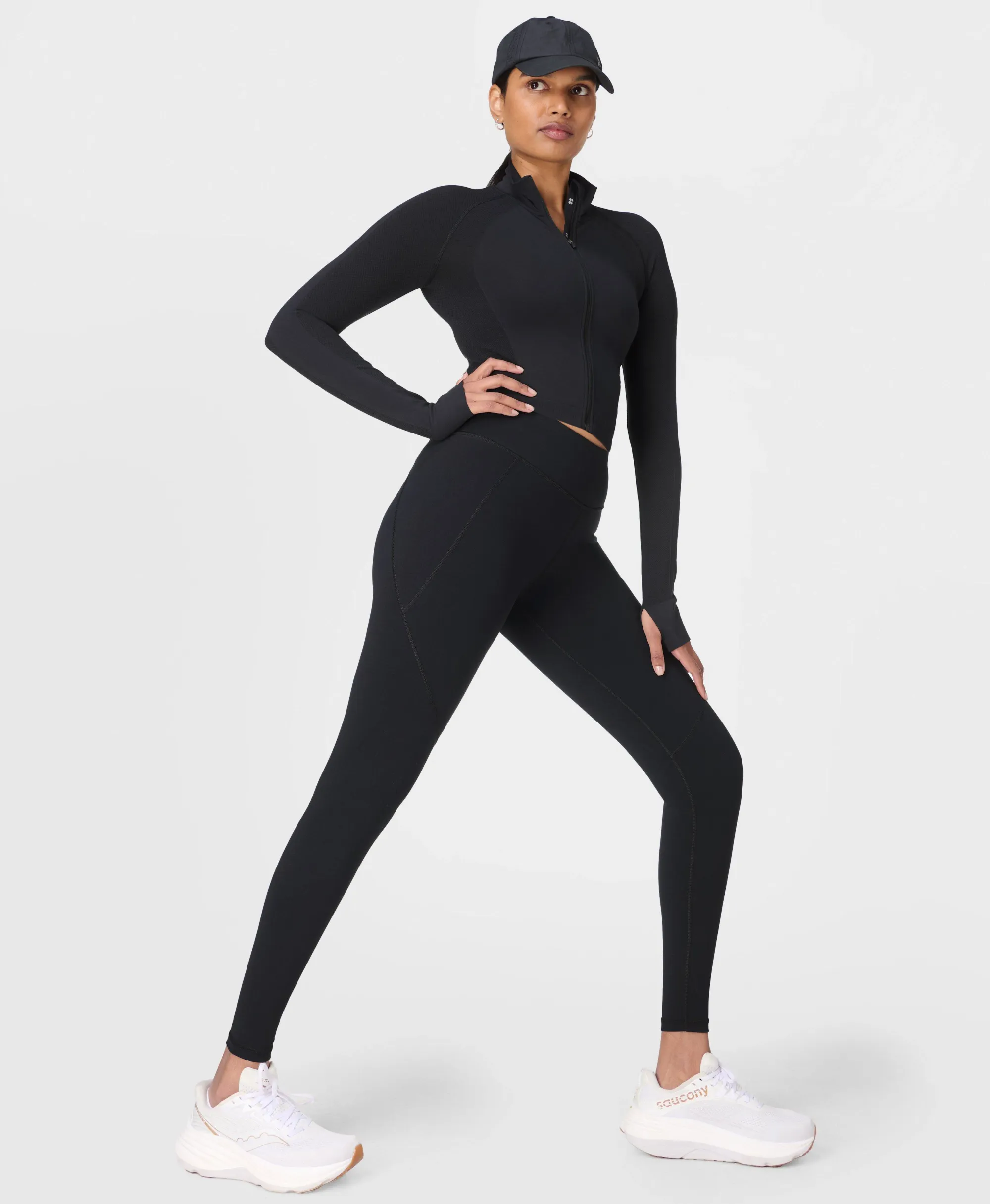 Sweaty Betty Leak Protect Power Leggings, Black, Women's XXS