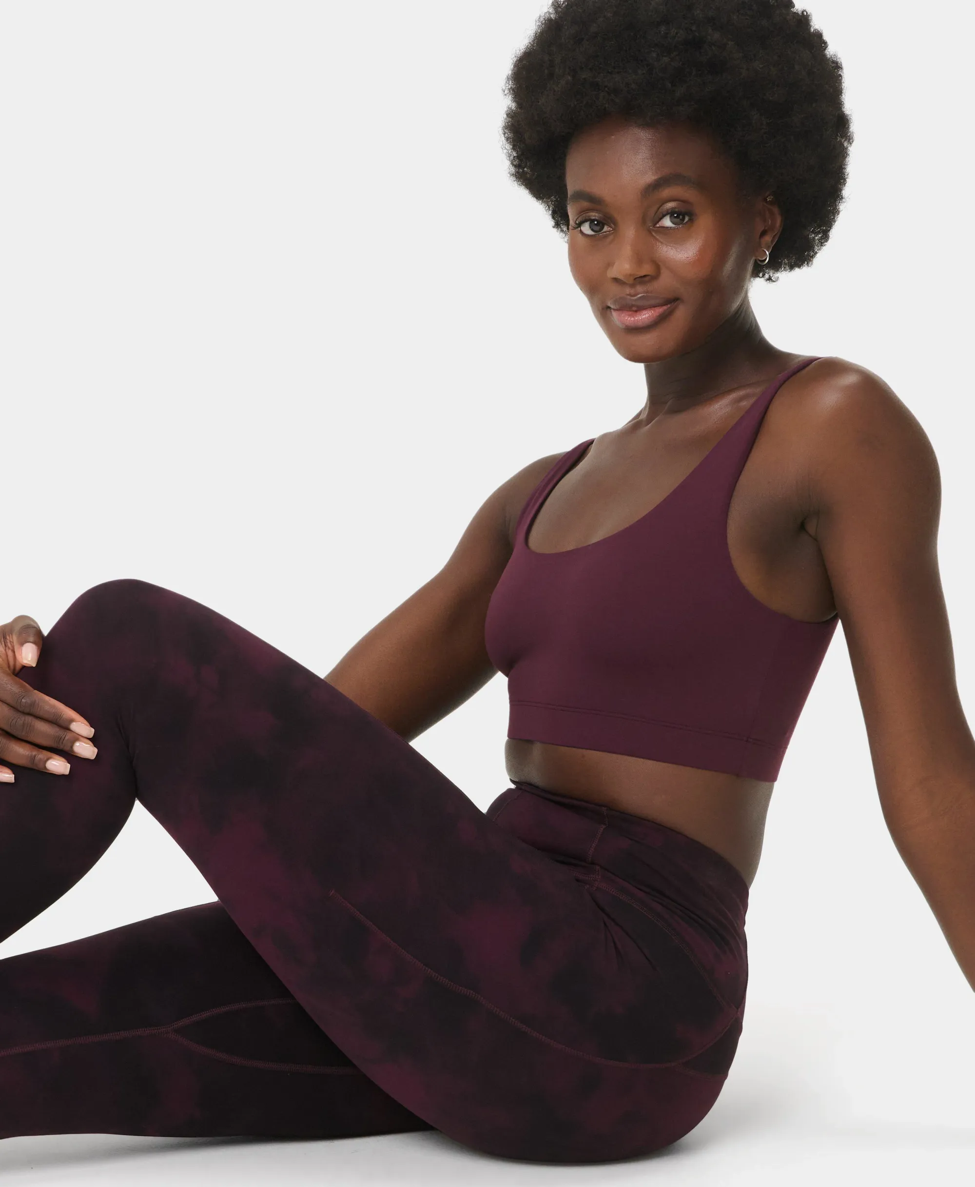 Sweaty Betty Super Soft Yoga Leggings, Purple, Women's XXS