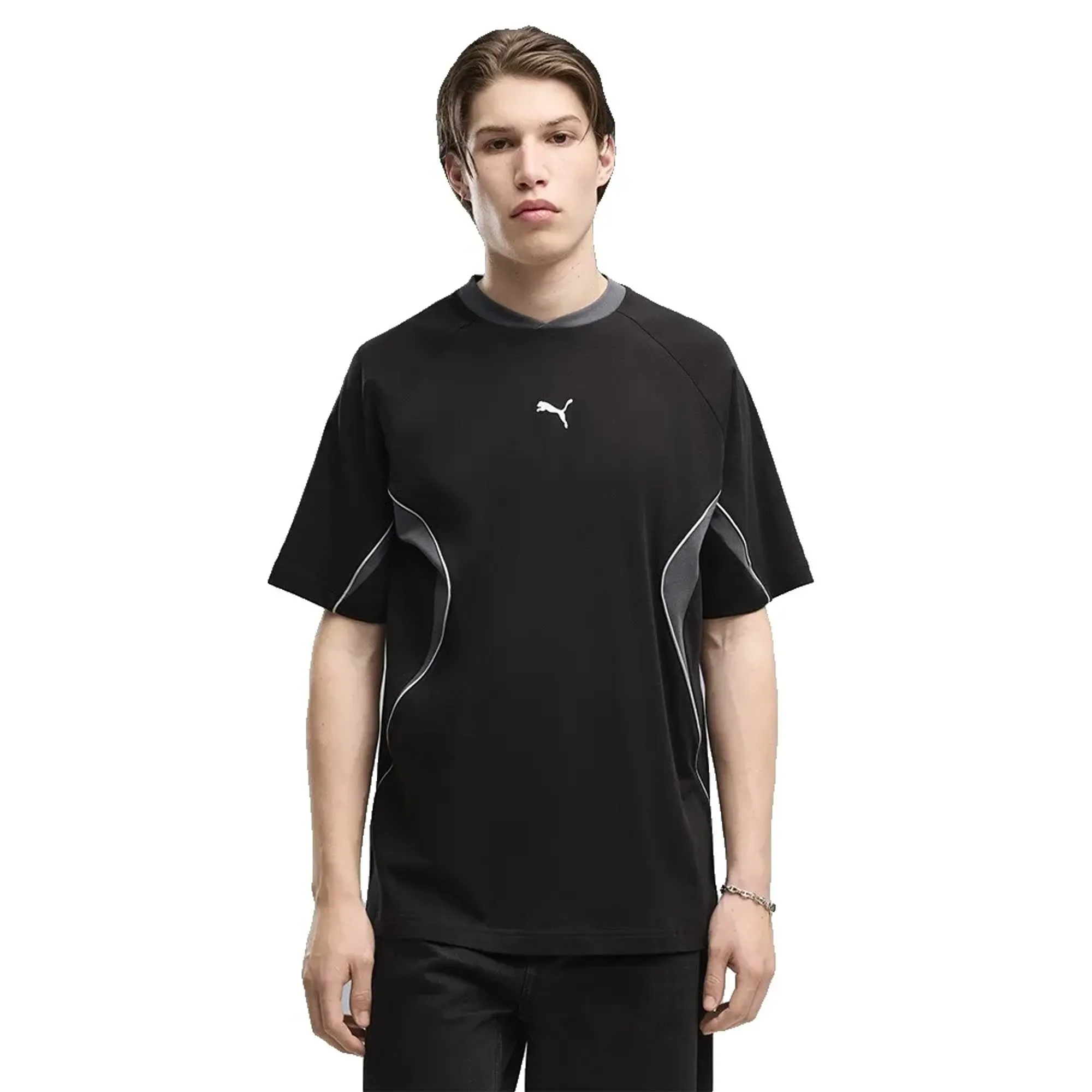 Puma Sport Relaxed Blocking Short Sleeve T-shirt