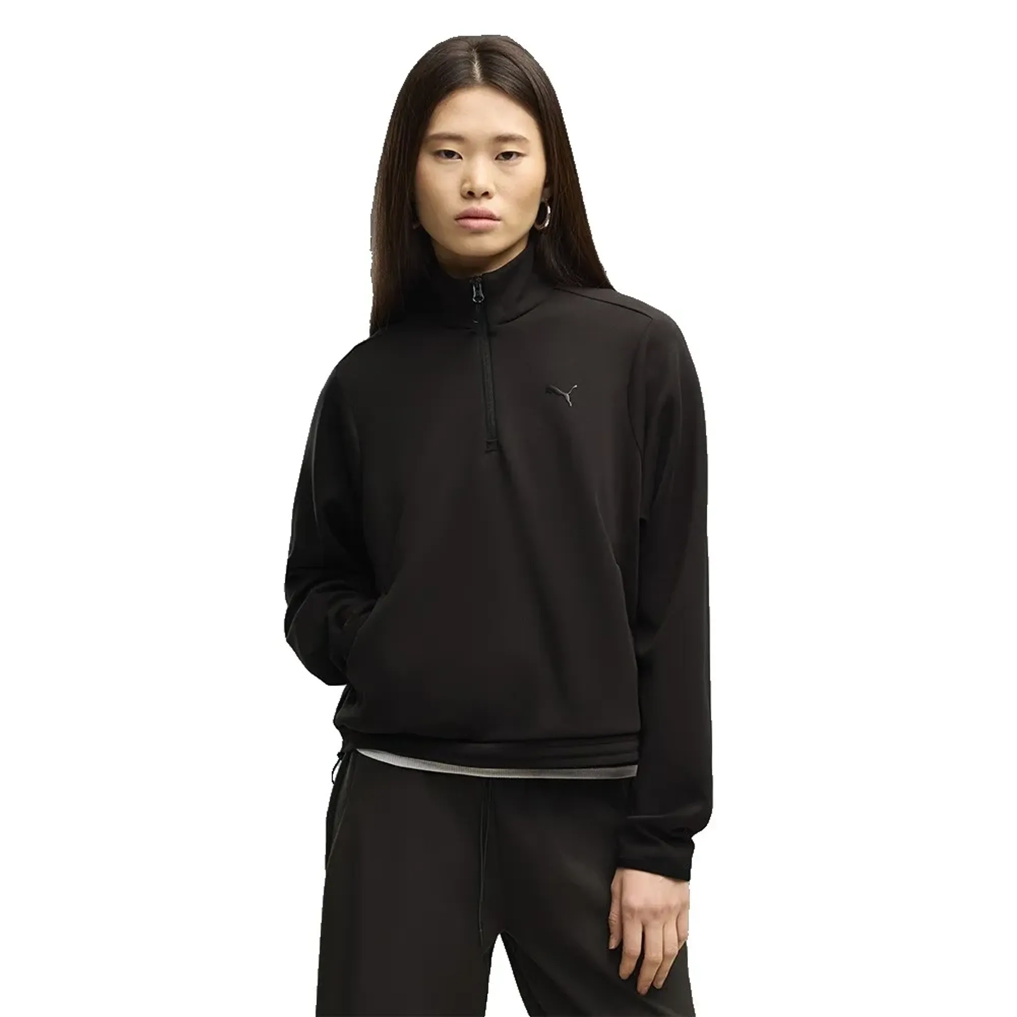 Puma Tech Sense Relaxed Half Zip Sweatshirt