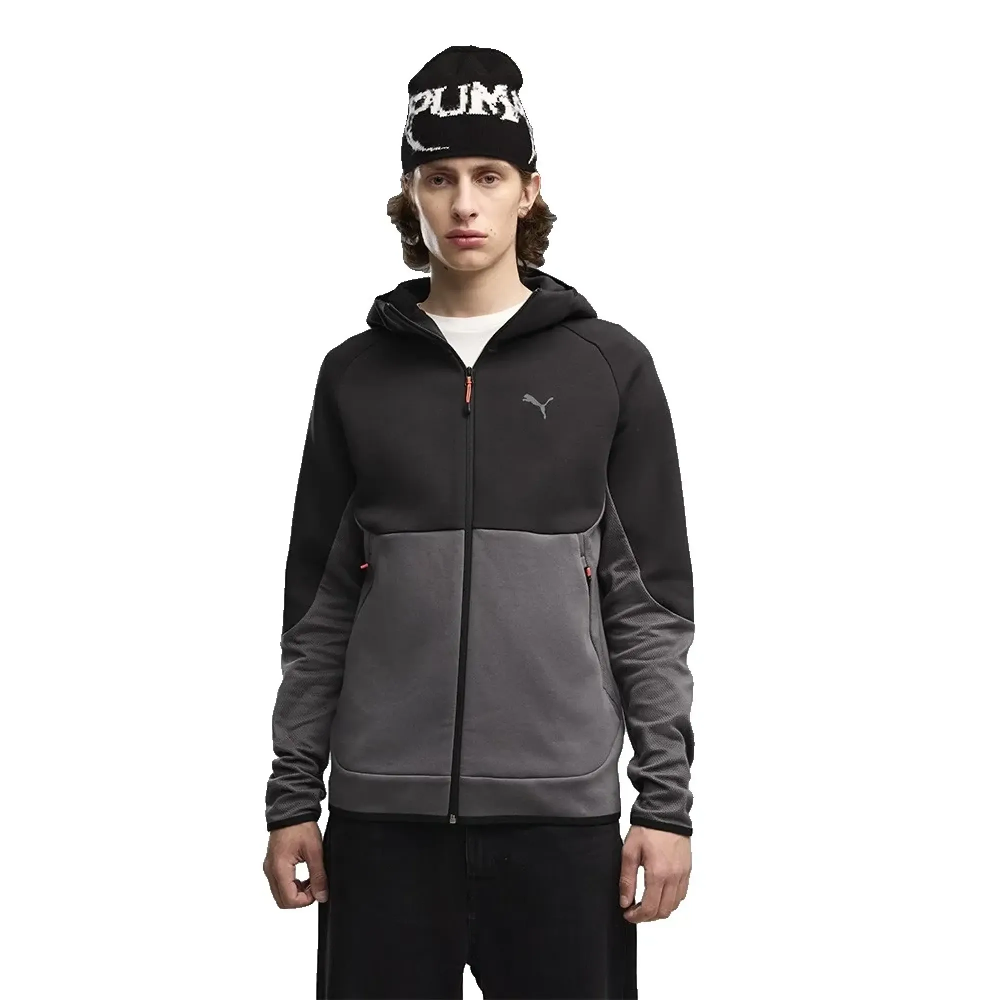 Puma Tech Slim Elevated Full Zip Sweatshirt