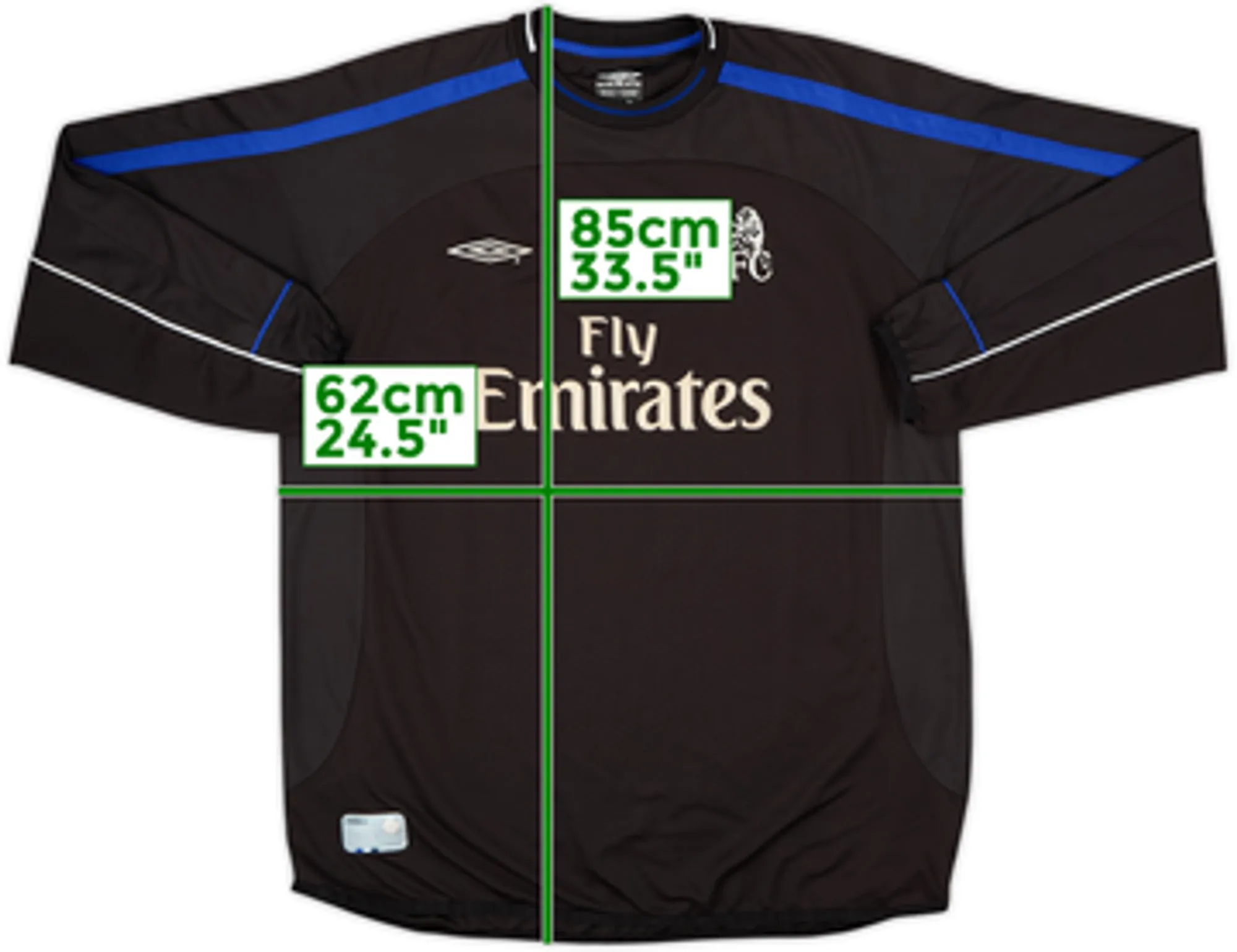 2001-02 Chelsea GK Shirt - 7/10 - (XL)