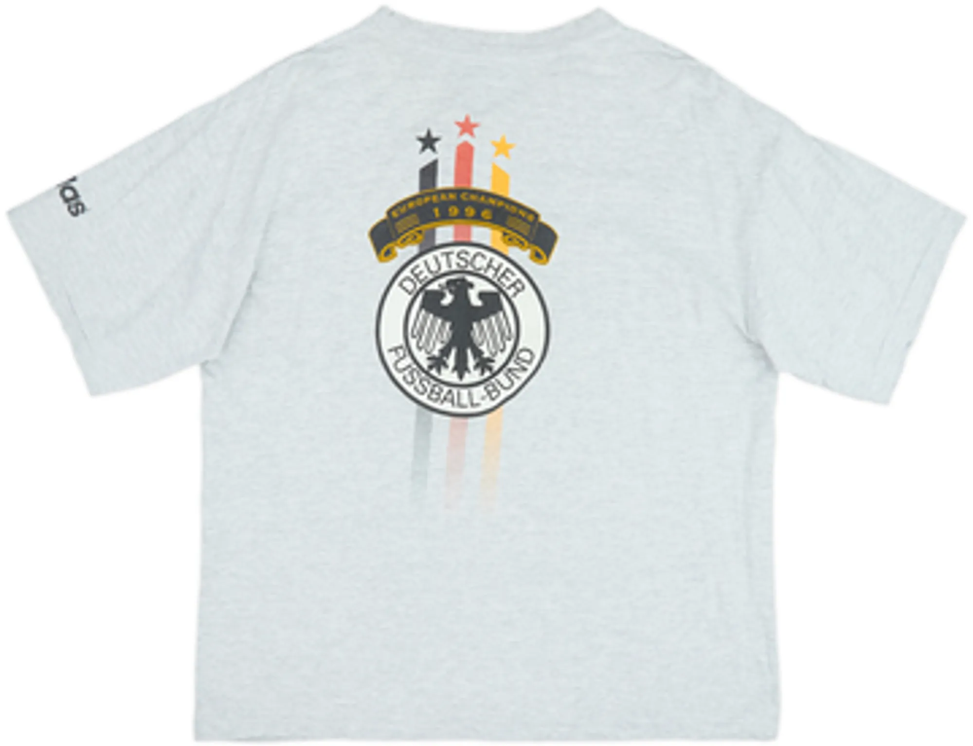 1996 Germany adidas European Champions Cotton Tee - 8/10 - (L)