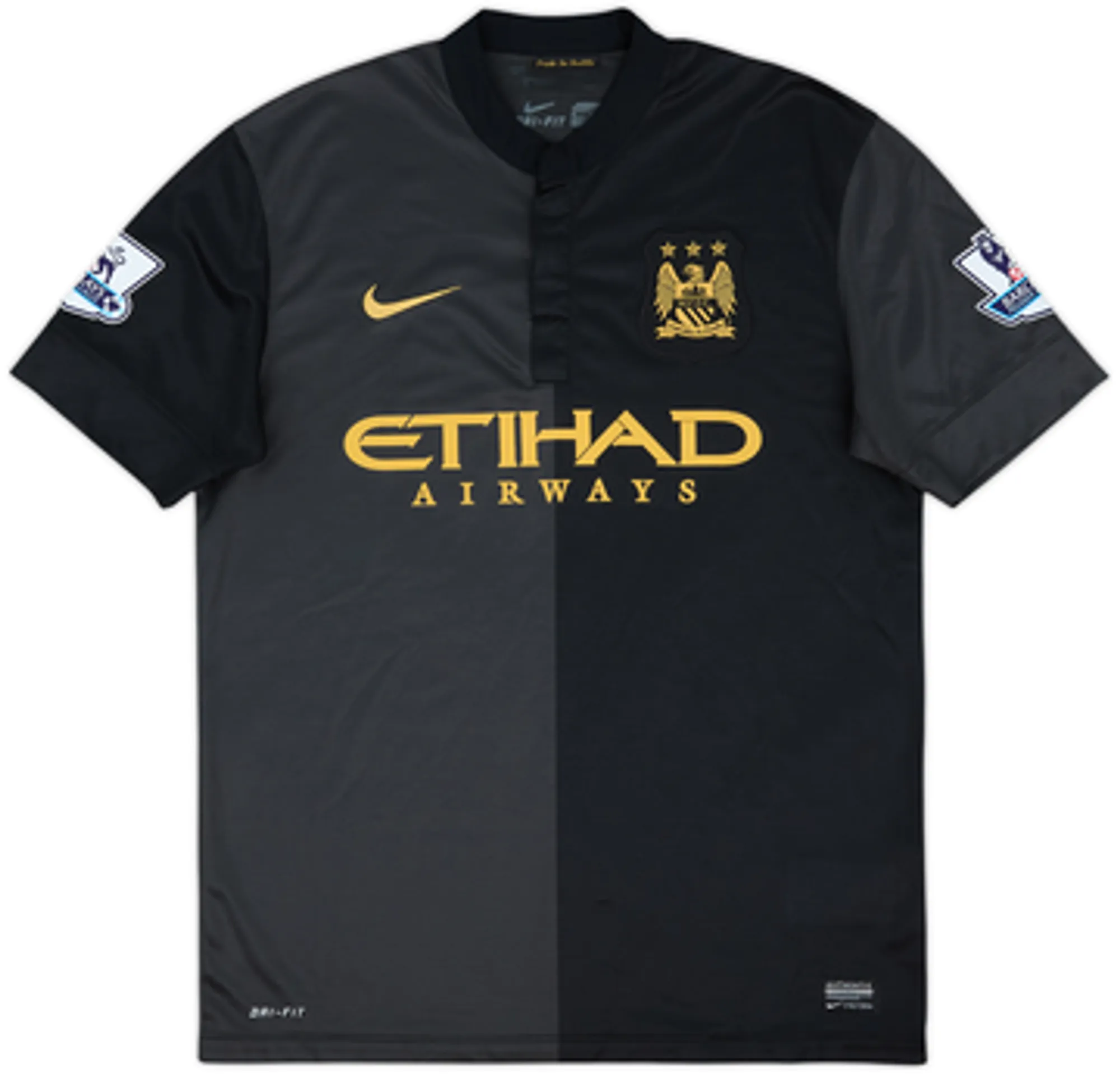 2013-14 Manchester City Away Shirt A.Negredo #9 - 7/10 - (M)