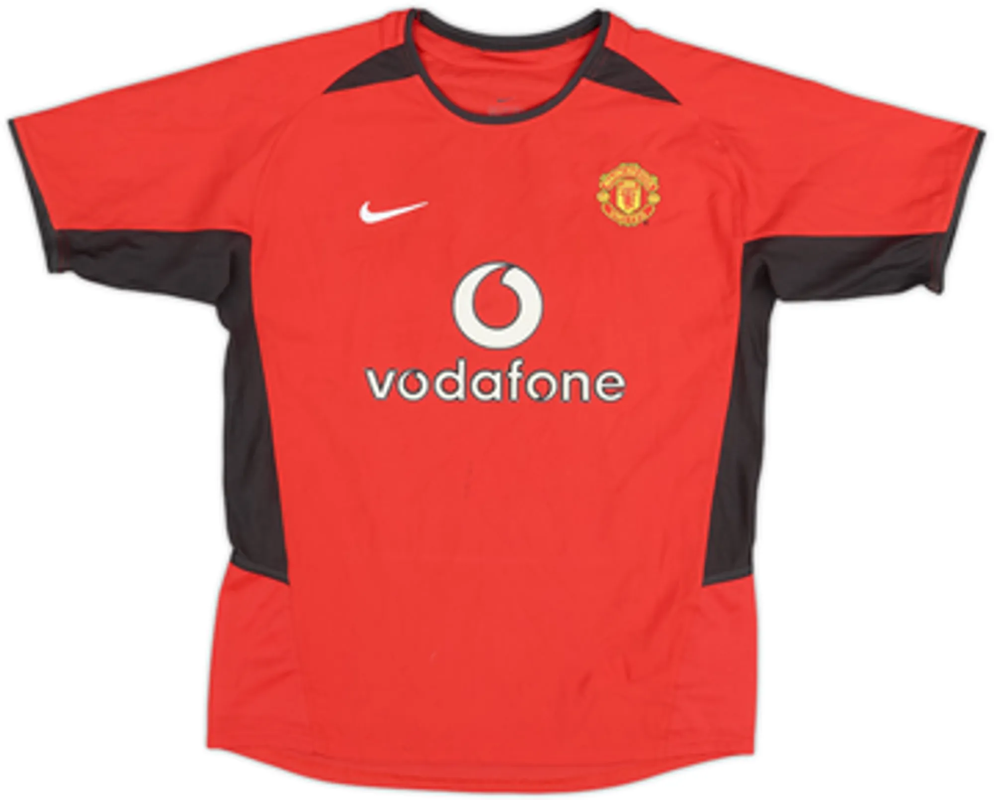 2002-04 Manchester United Home Shirt Beckham #7 - 7/10 - (Women's M)
