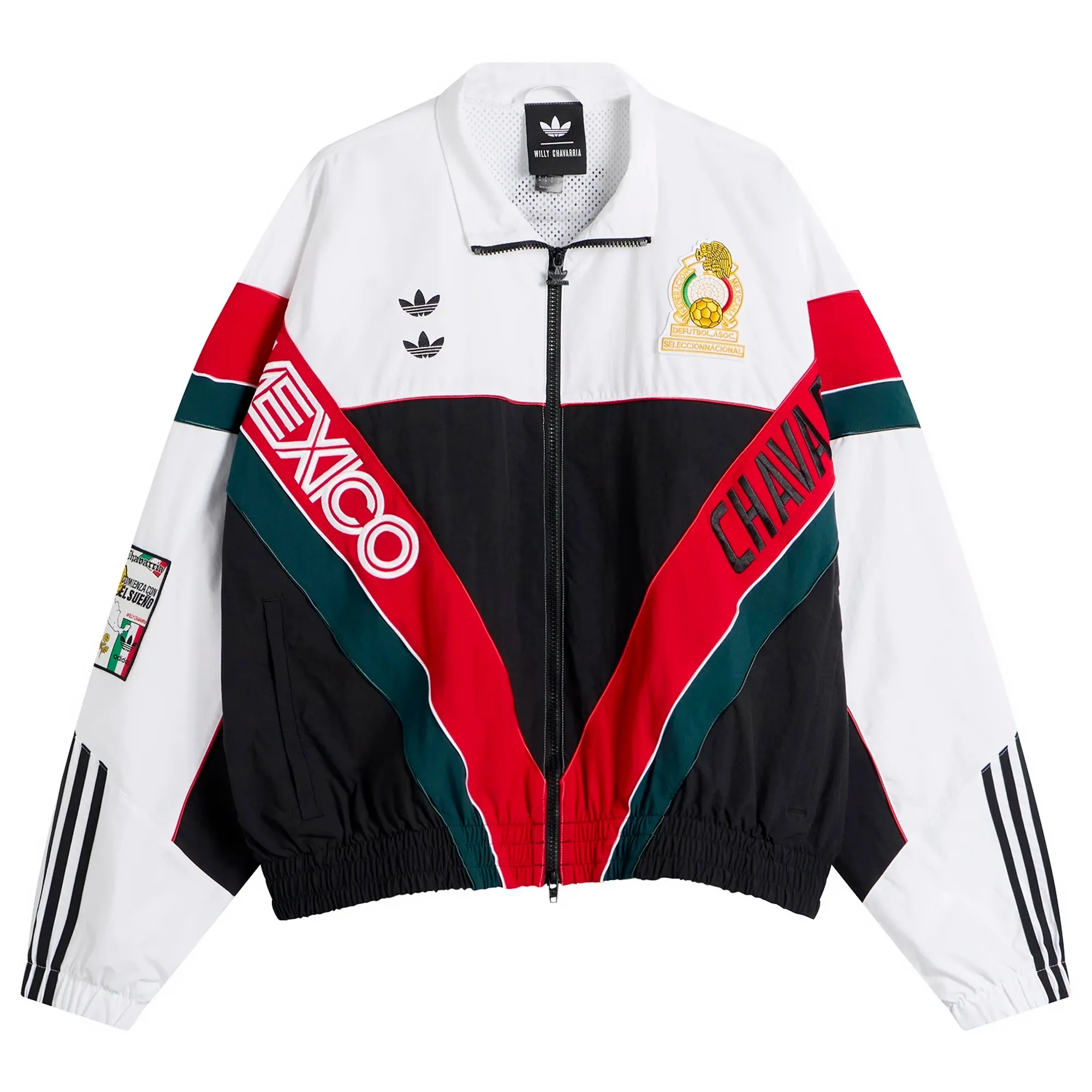 adidas x Willy Chavarria Woven Tracktop White/Black