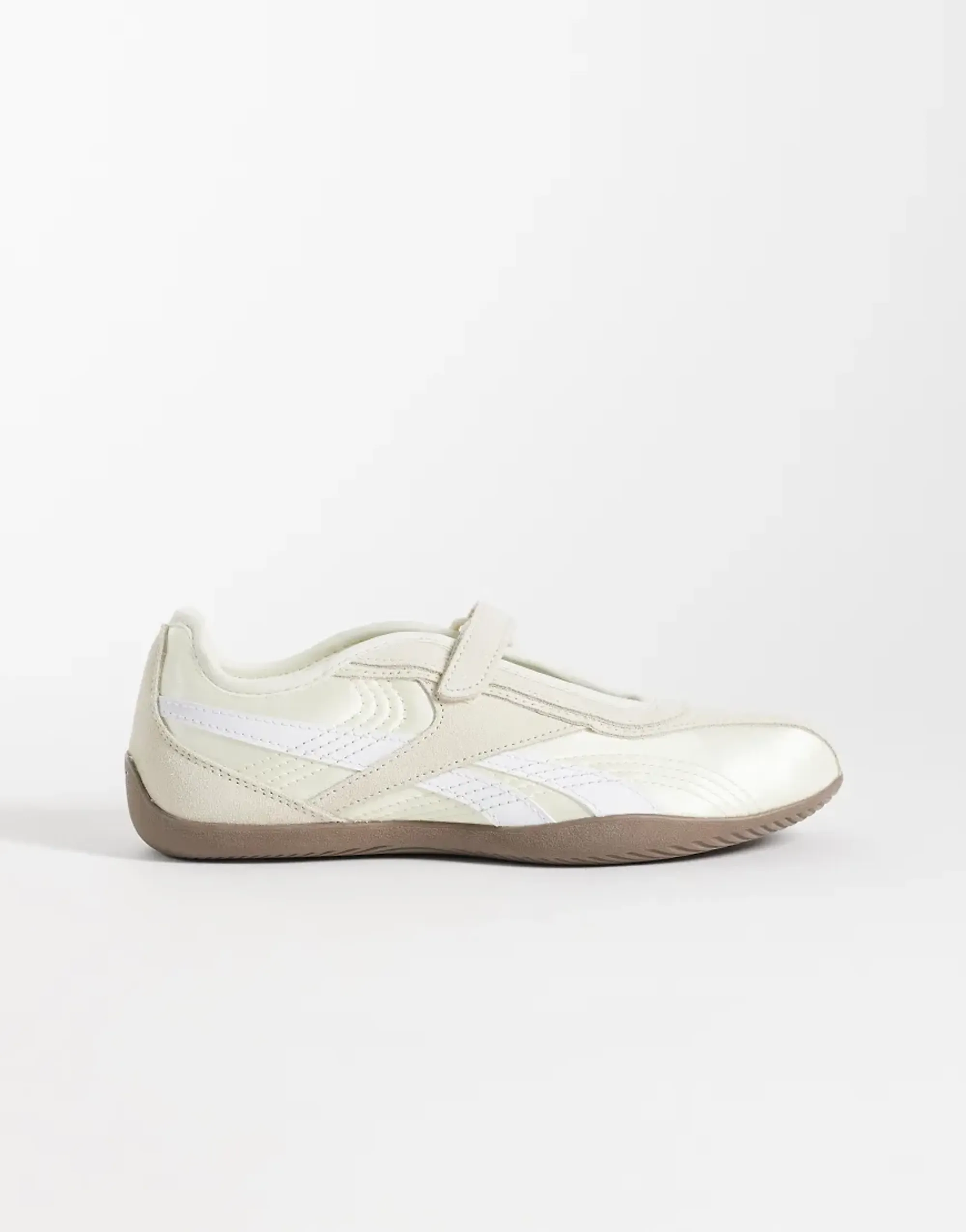 Reebok Ultra Lo Mary Jane Womens Trainers In Beige-Neutral