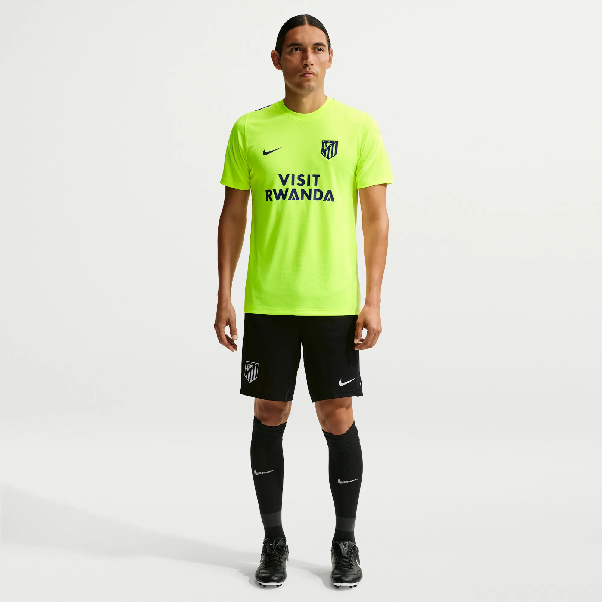 Atlético Madrid Strike Men's Nike Dri-FIT Football Knit Shorts - Black