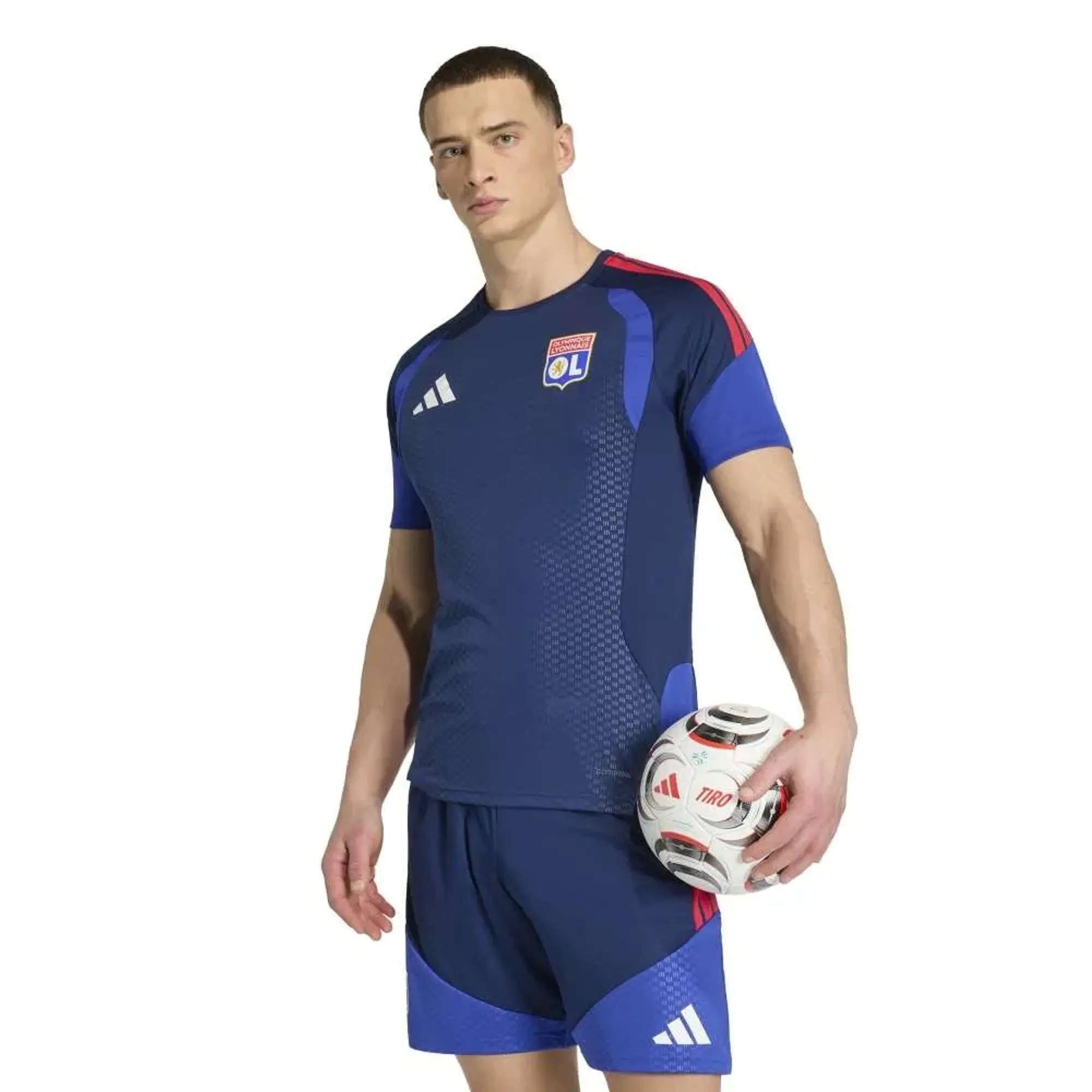 Adidas Olympique De Lyon 26/27 Tiro26 Competition Jersey Training Short Sleeve T-shirt