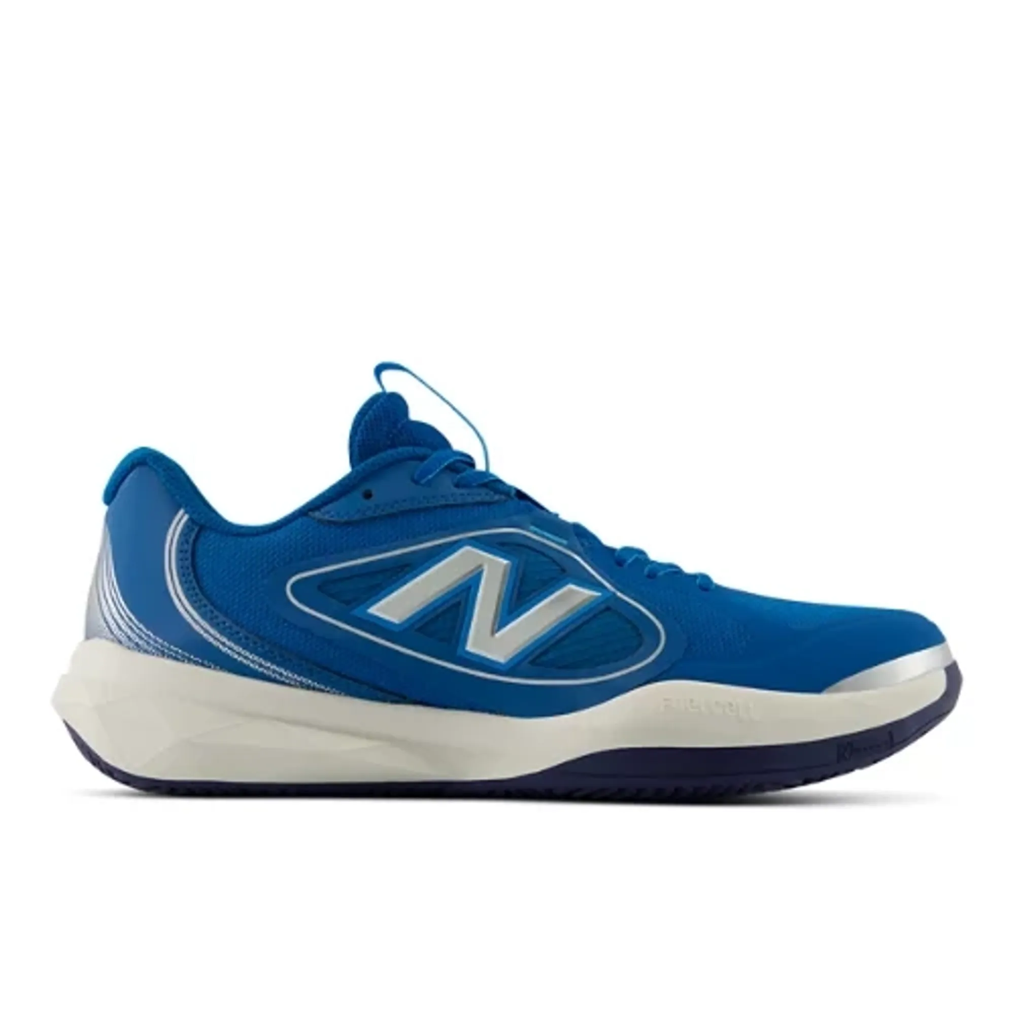 New Balance Men's FuelCell 796v5 Clay/Padel in Blue/Grey Synthetic