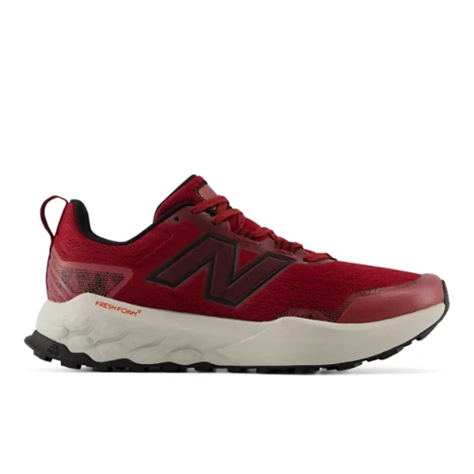 New Balance Men's Garoé V2 in Red/Grey/Black Textile