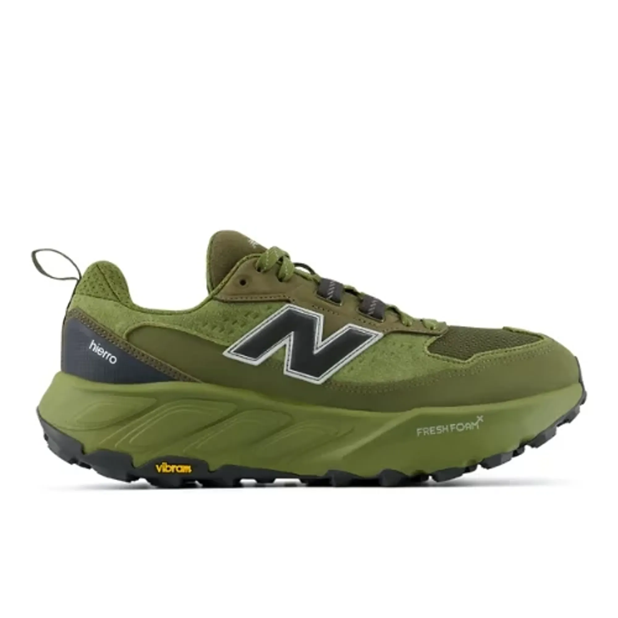 New Balance Men's Hierro Trek in Green Suede/Mesh