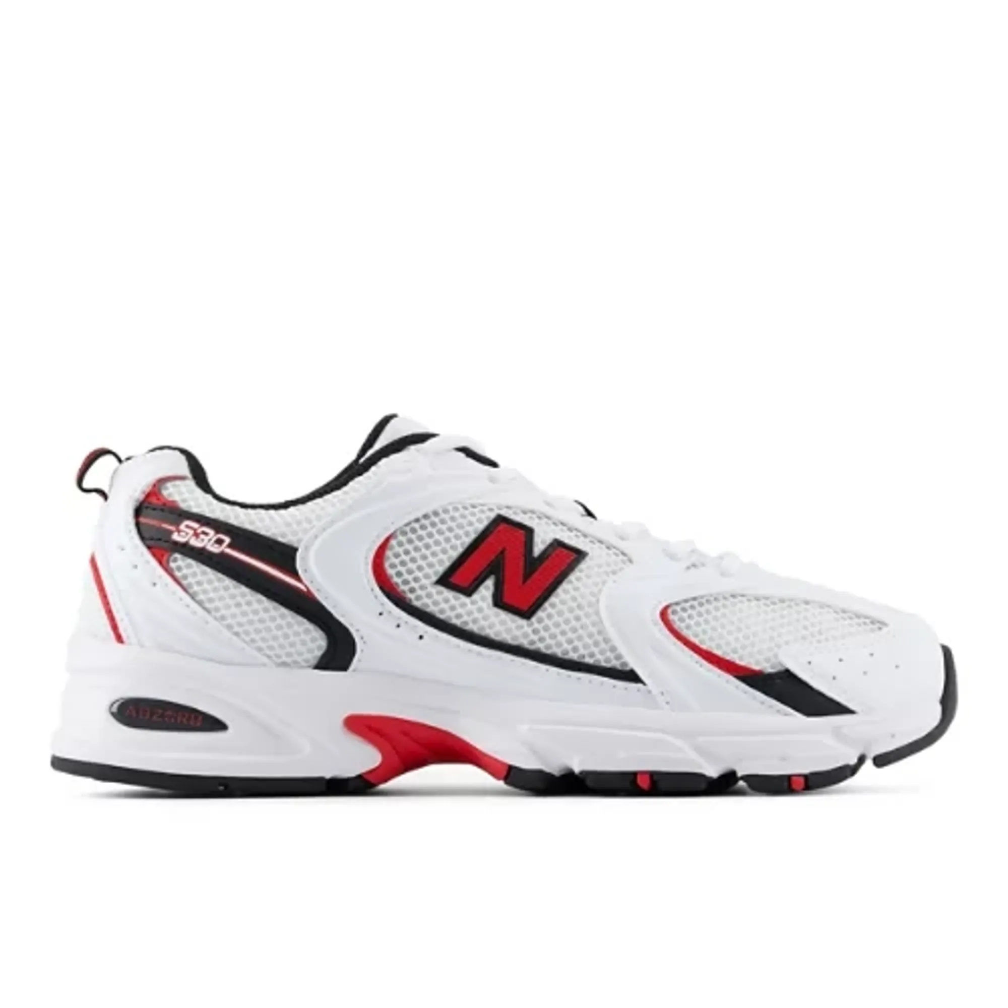 New Balance Unisex 530 in White/Black Synthetic