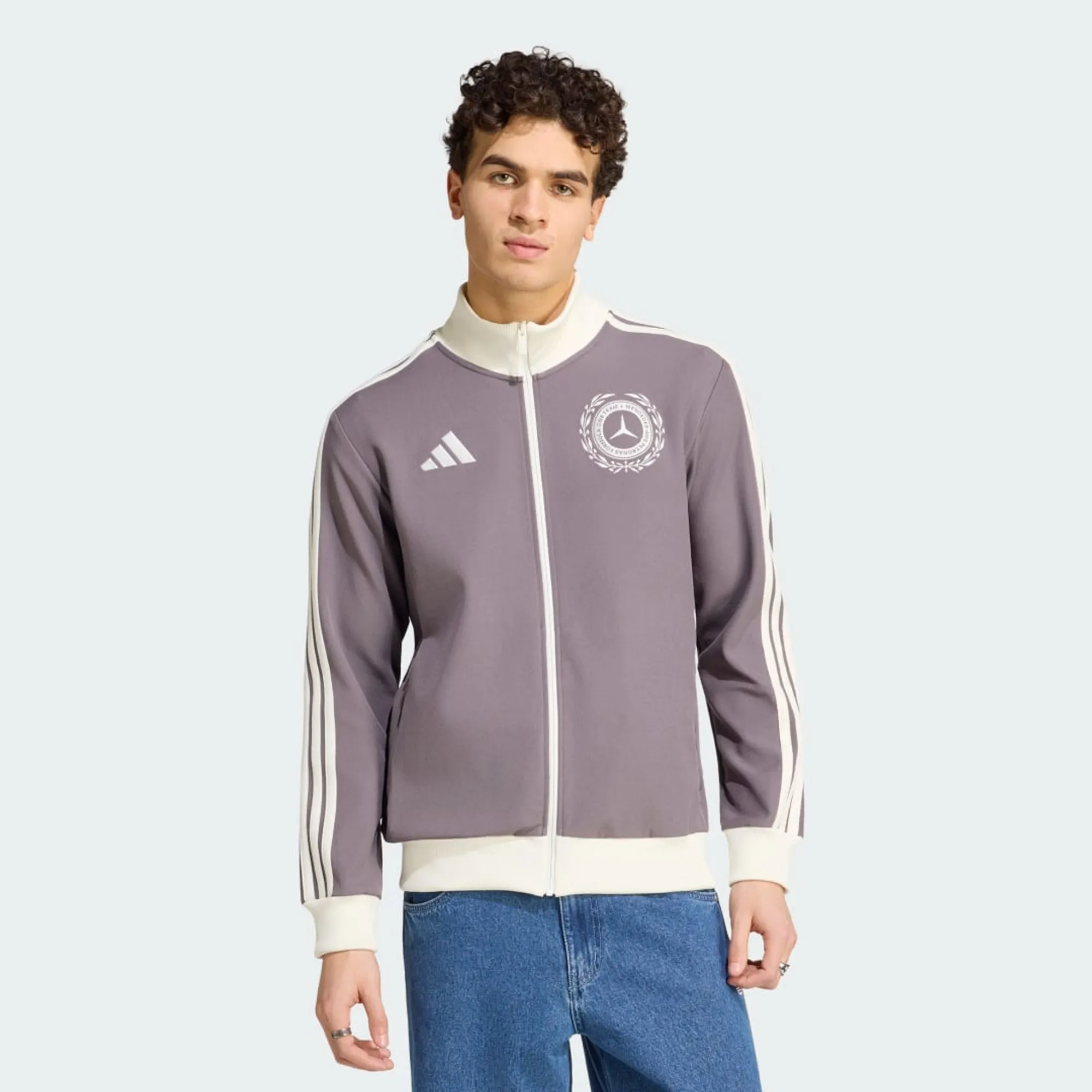 adidas MERCEDES - AMG PETRONAS FORMULA 1 TEAM SILVER ARROWS ICON TRACK TOP MEN