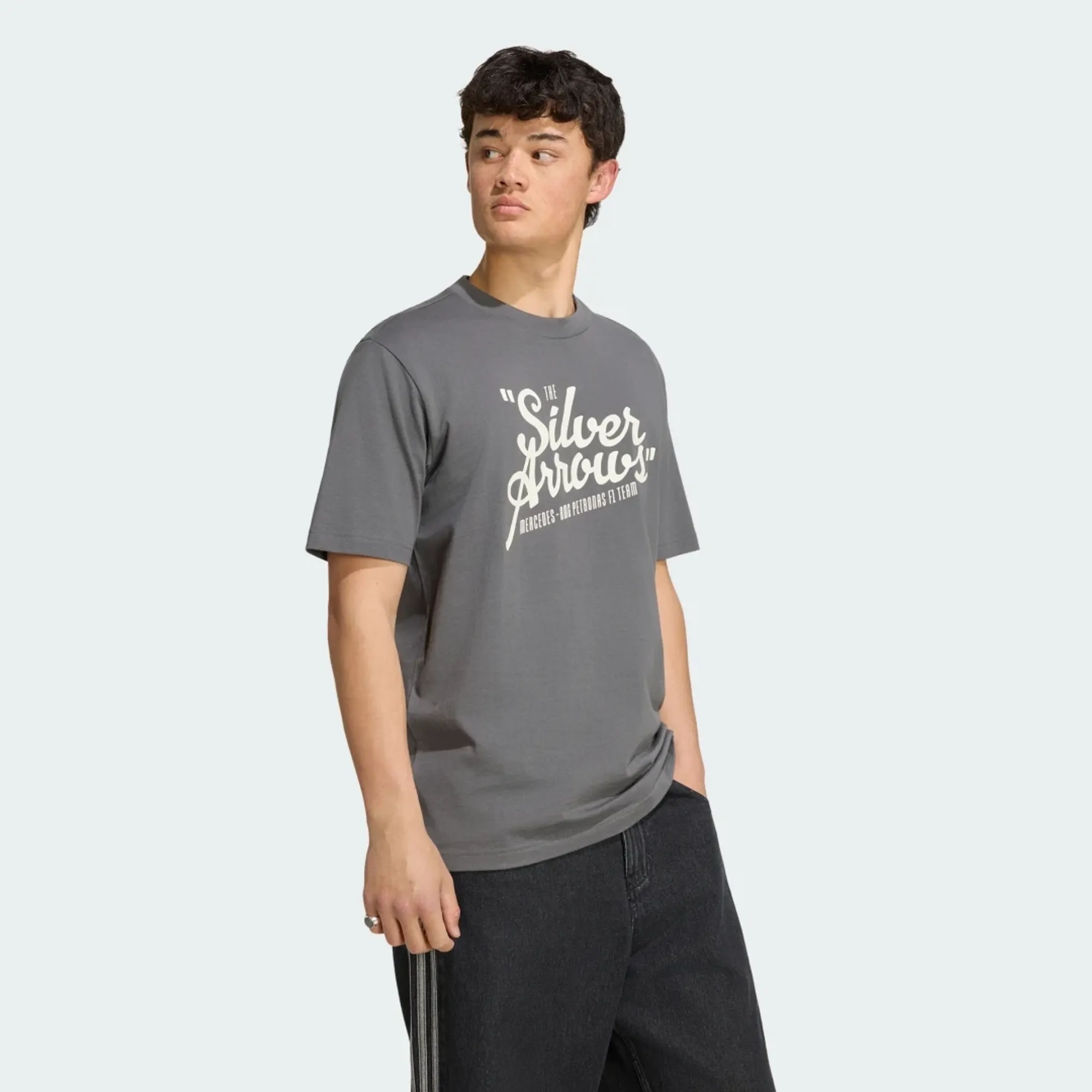 adidas MERCEDES - AMG PETRONAS FORMULA 1 TEAM SILVER ARROWS T-Shirt 03 MEN