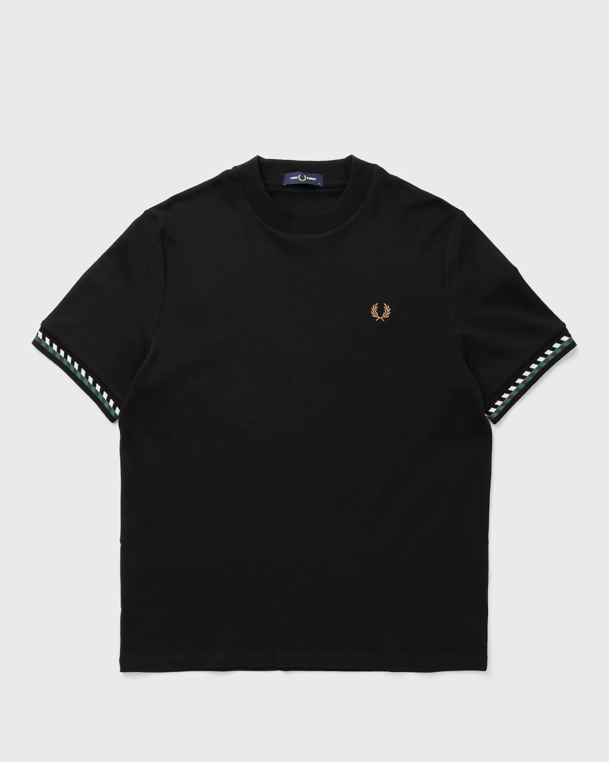 JACQUARD CUFF T-SHIRT