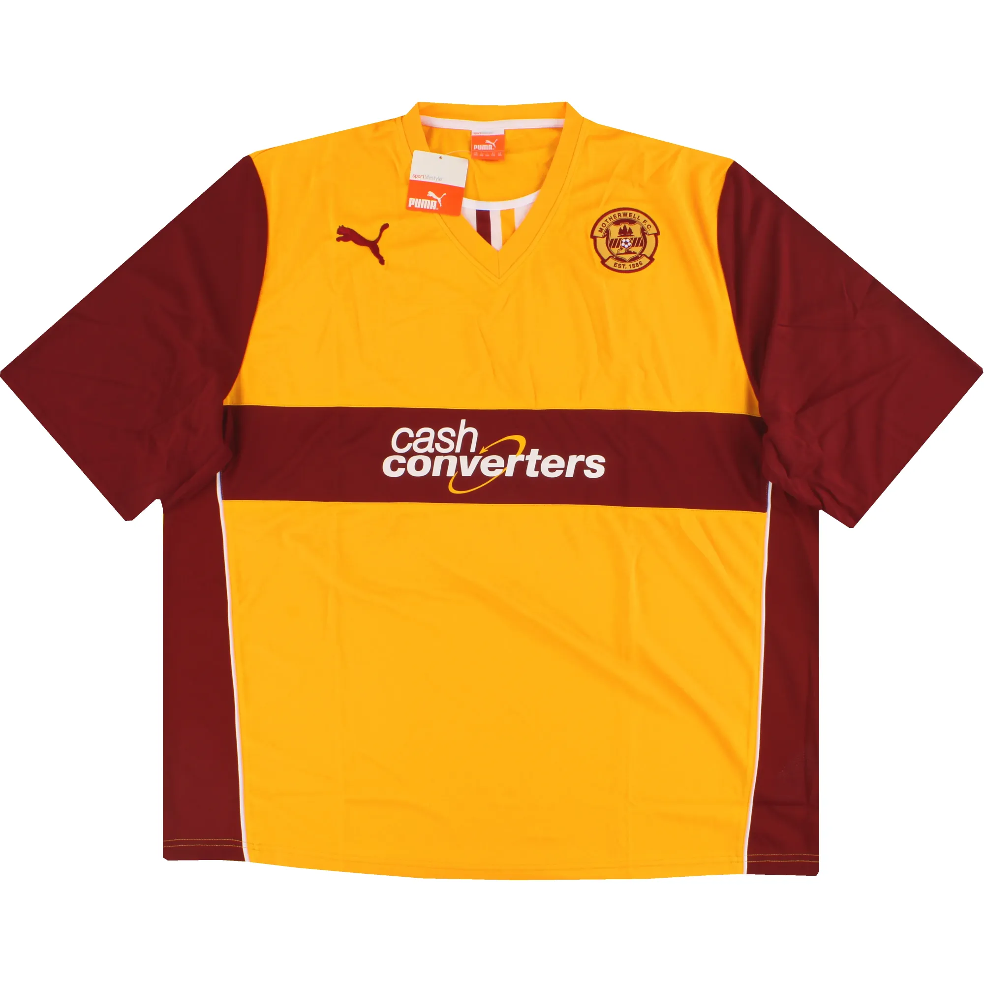 2013-14 Motherwell Puma Home Shirt *BNIB* 5XL - Other Scottish Clubs / BNIB 