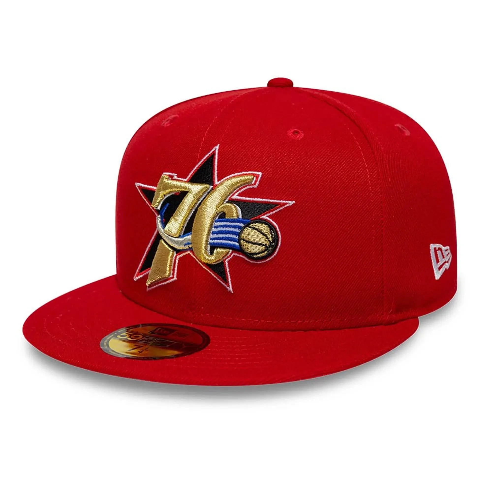 Philadelphia 76ers NBA Hardwood Classic Red 59FIFTY Fitted Cap New Era Cap adult unisex