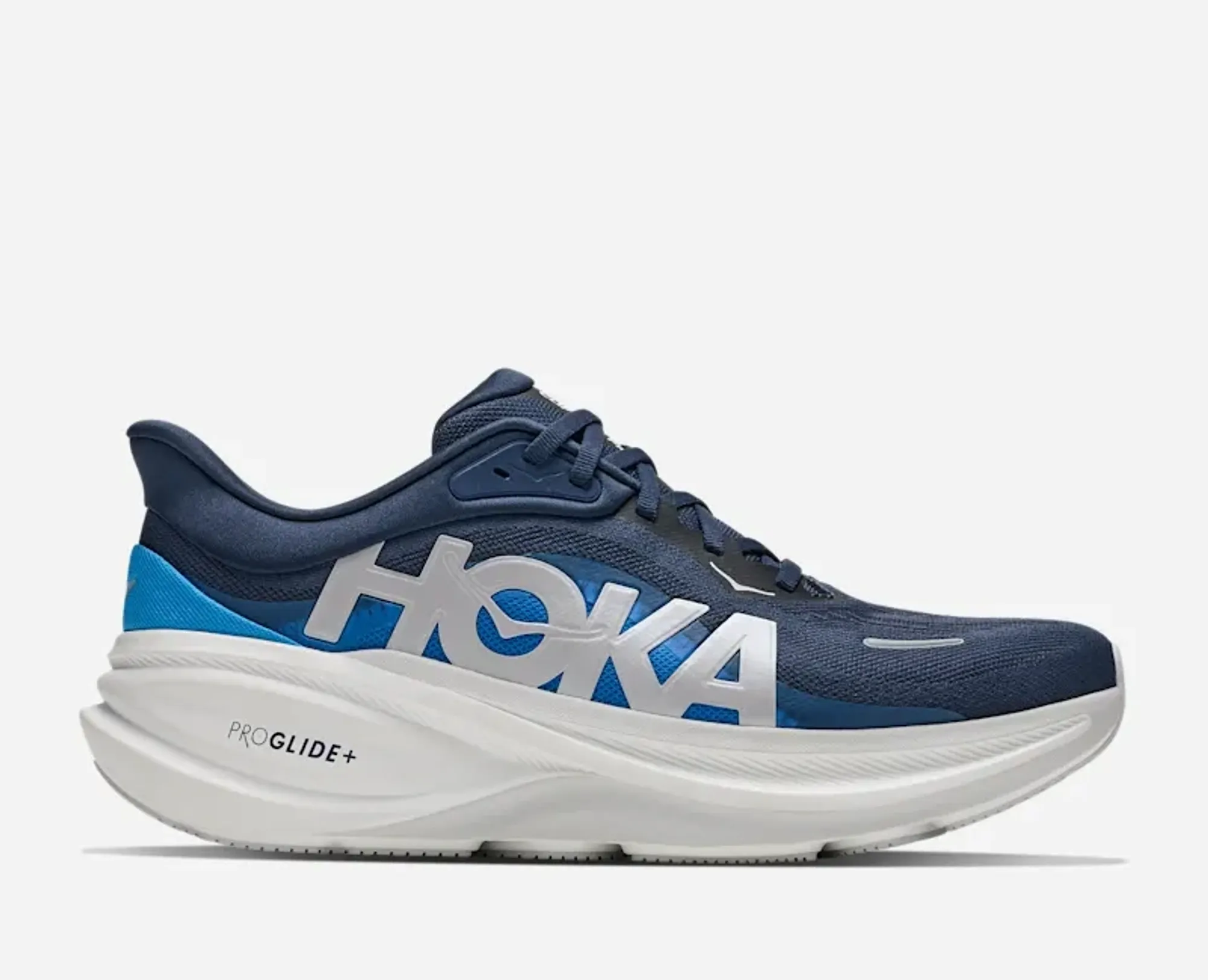 Hoka Men's Clifton Pro Road Running Shoes In Varsity Navy/Soft Cobalt