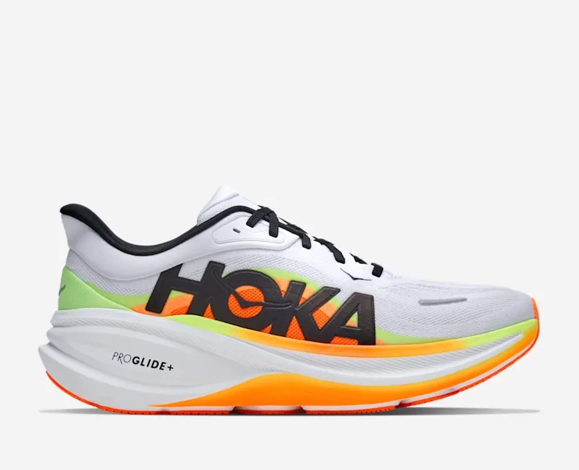 Hoka Men's Clifton Pro Road Running Shoes In Cosmic Grey/Black
