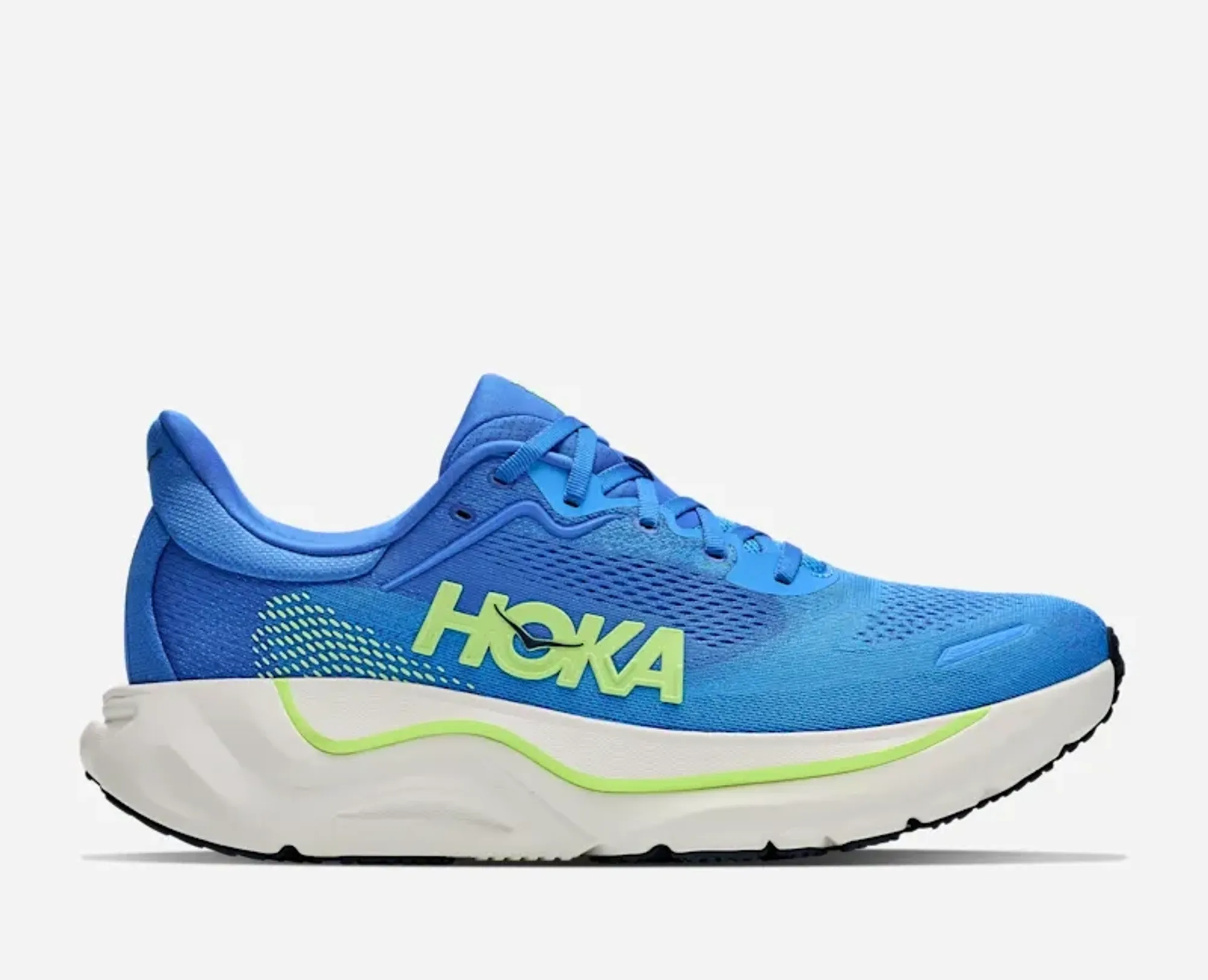 Hoka Men's Arahi 9 Road Running Shoes In Virtual Blue/Soft Cobalt