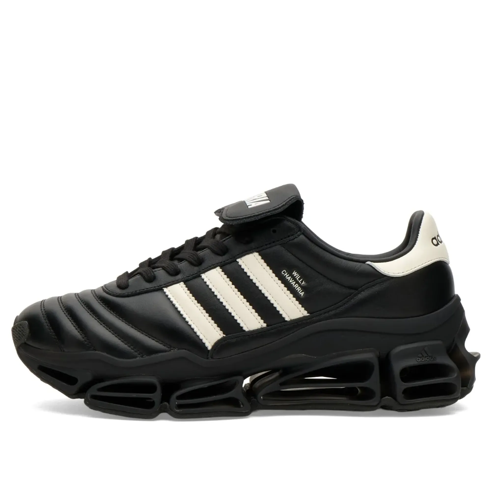 adidas x Willy Chavarria Megaride Copa Sneaker Core Black/Off White/Core Black