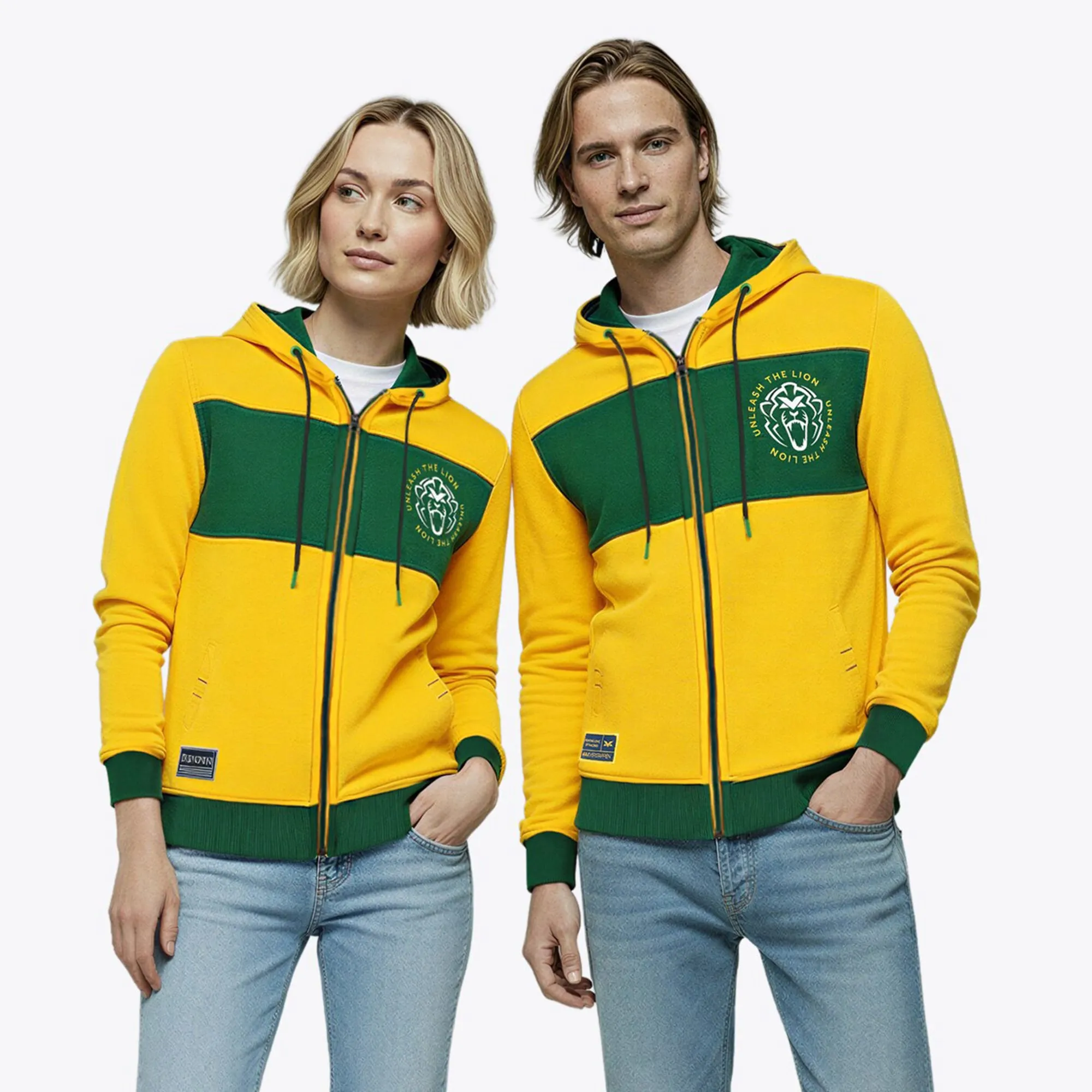 Unleash the Lion Brazil Zip-Hoodie 2025