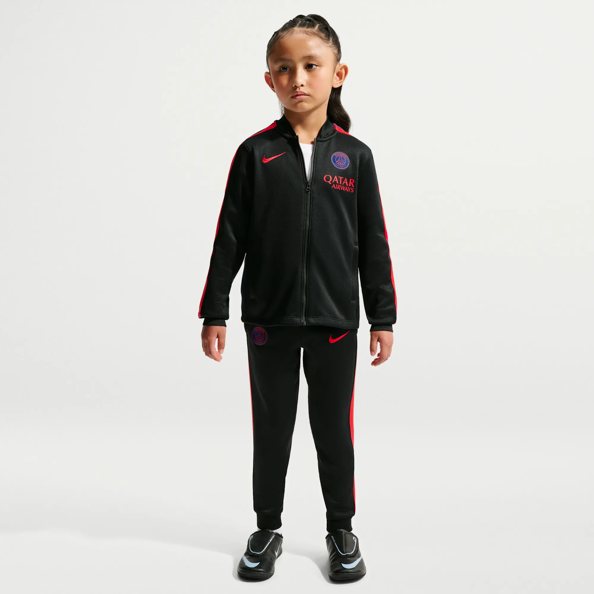 Nike Dri-FIT Football Knit Tracksuit - Black