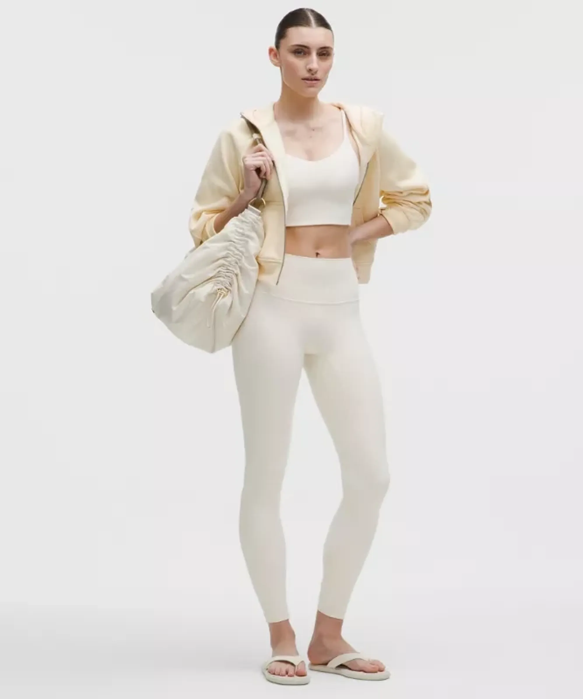 lululemon – Women's Align No Line High-Rise Pants – 28" – Color White – Size 6