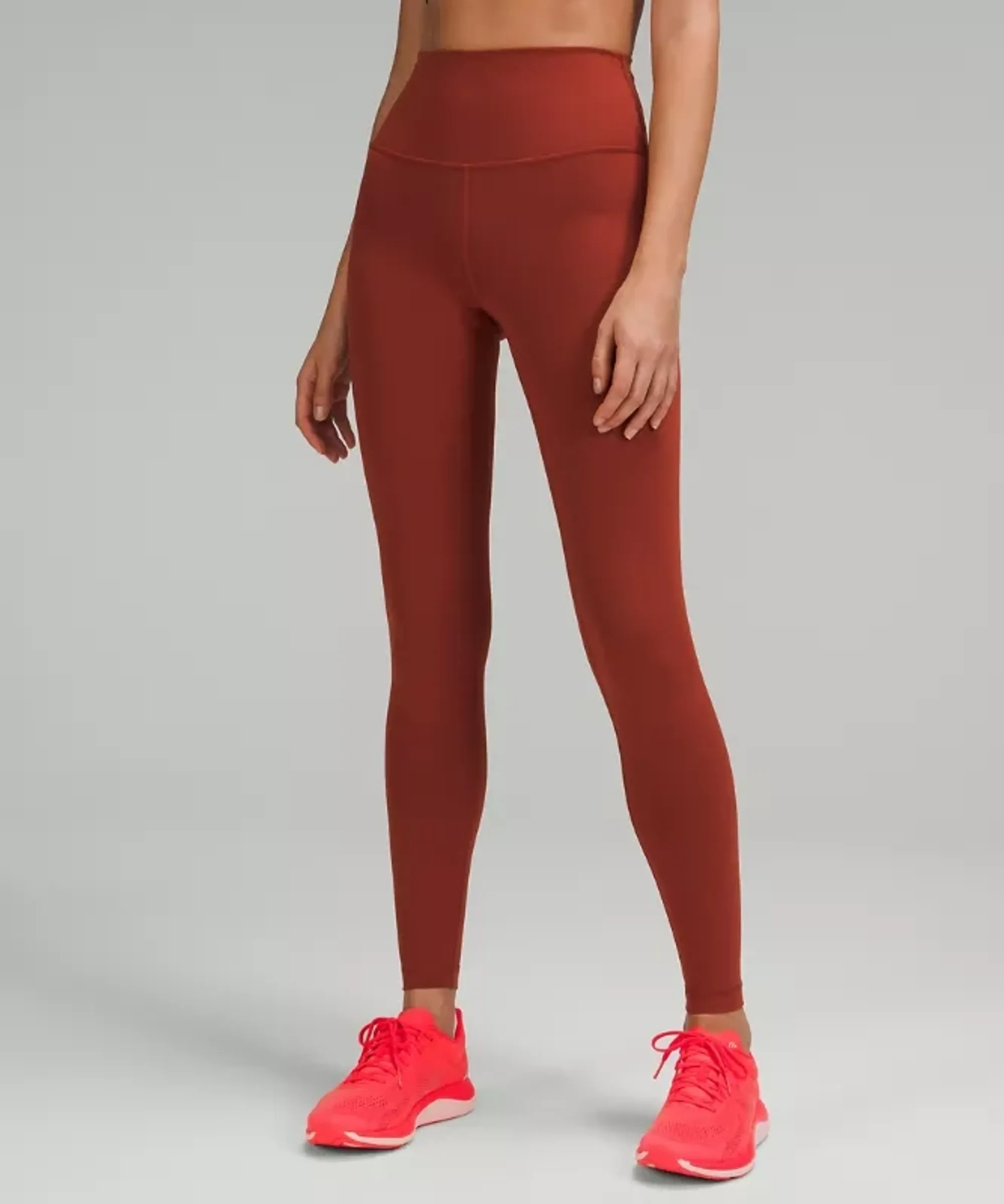 lululemon – Women's Wunder Train High-Rise Tight Leggings – 28" – Color Red – Size 2