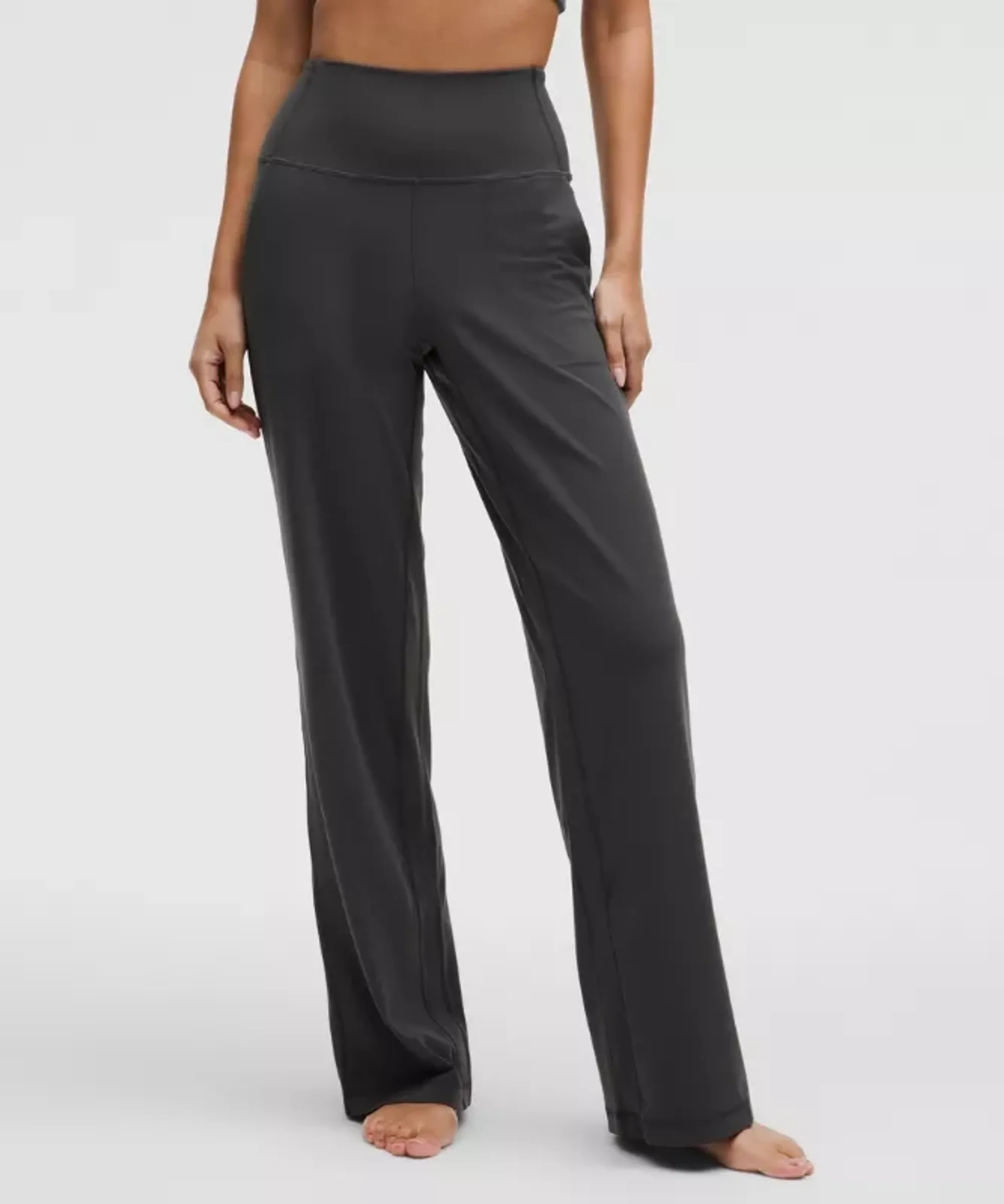 lululemon – Women's Align High-Rise Wide-Leg Pants Regular – Color Grey – Size 12