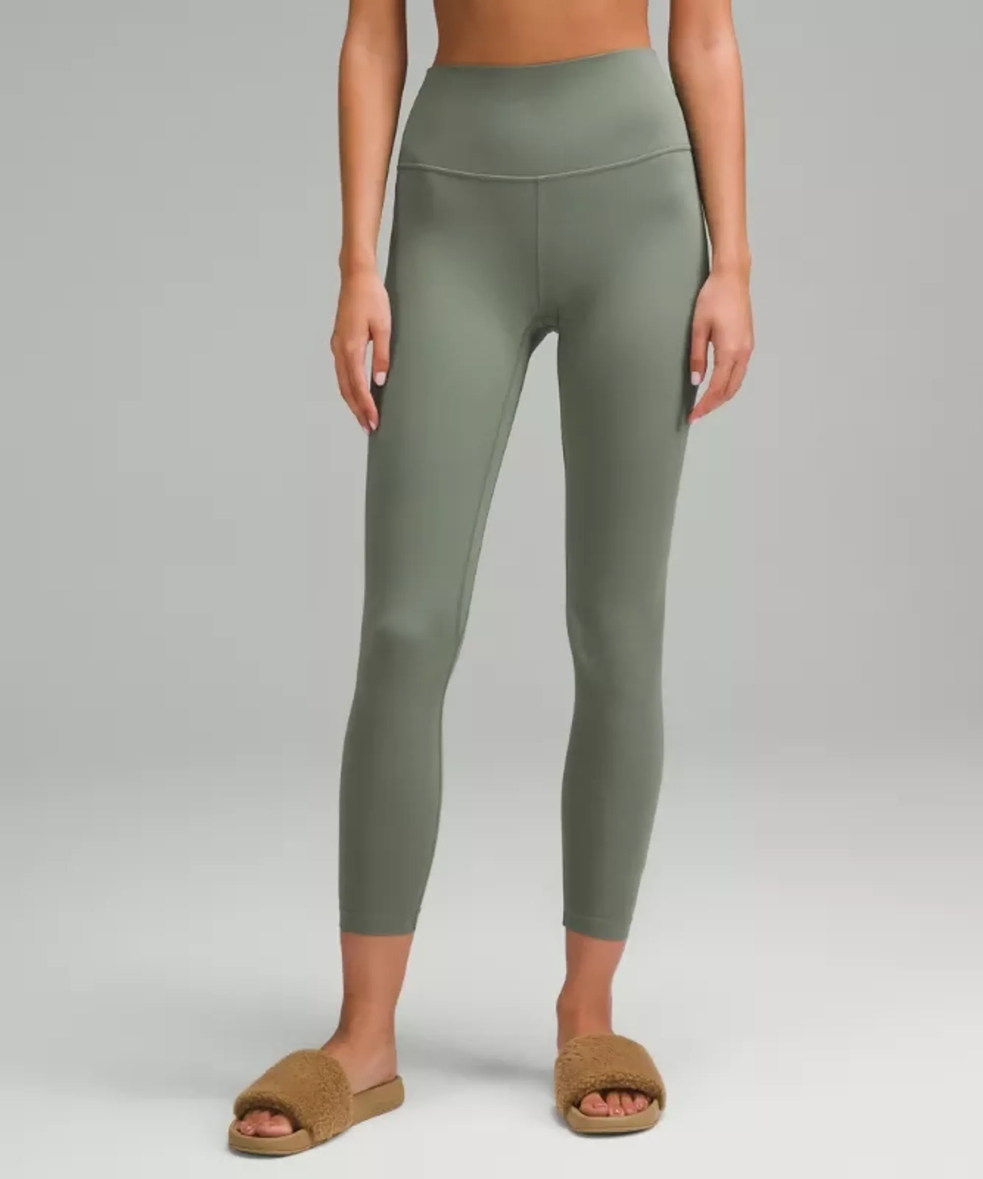 lululemon – Women's Align High-Rise Pants – 25" – Color Grey/Green/Pastel – Size 12