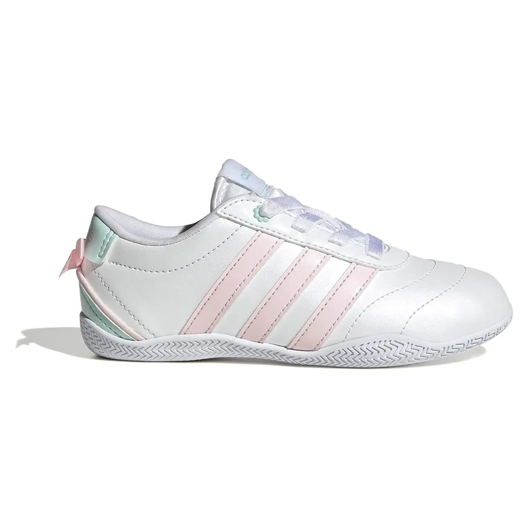 Adidas Grand Court Lo  - Ftwr White / Distilled Pink / Halo Mint