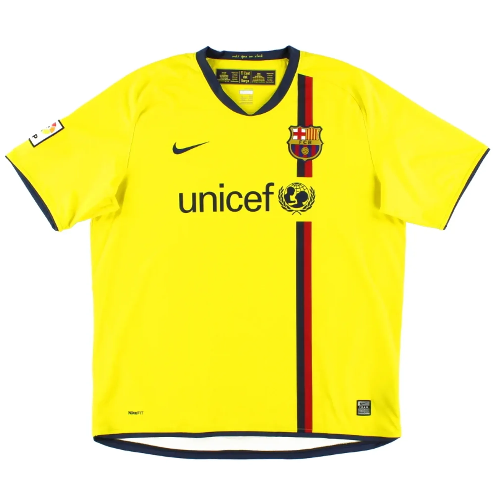 2008-10 Barcelona Nike Away Shirt *Mint* M - Barcelona / Mint 