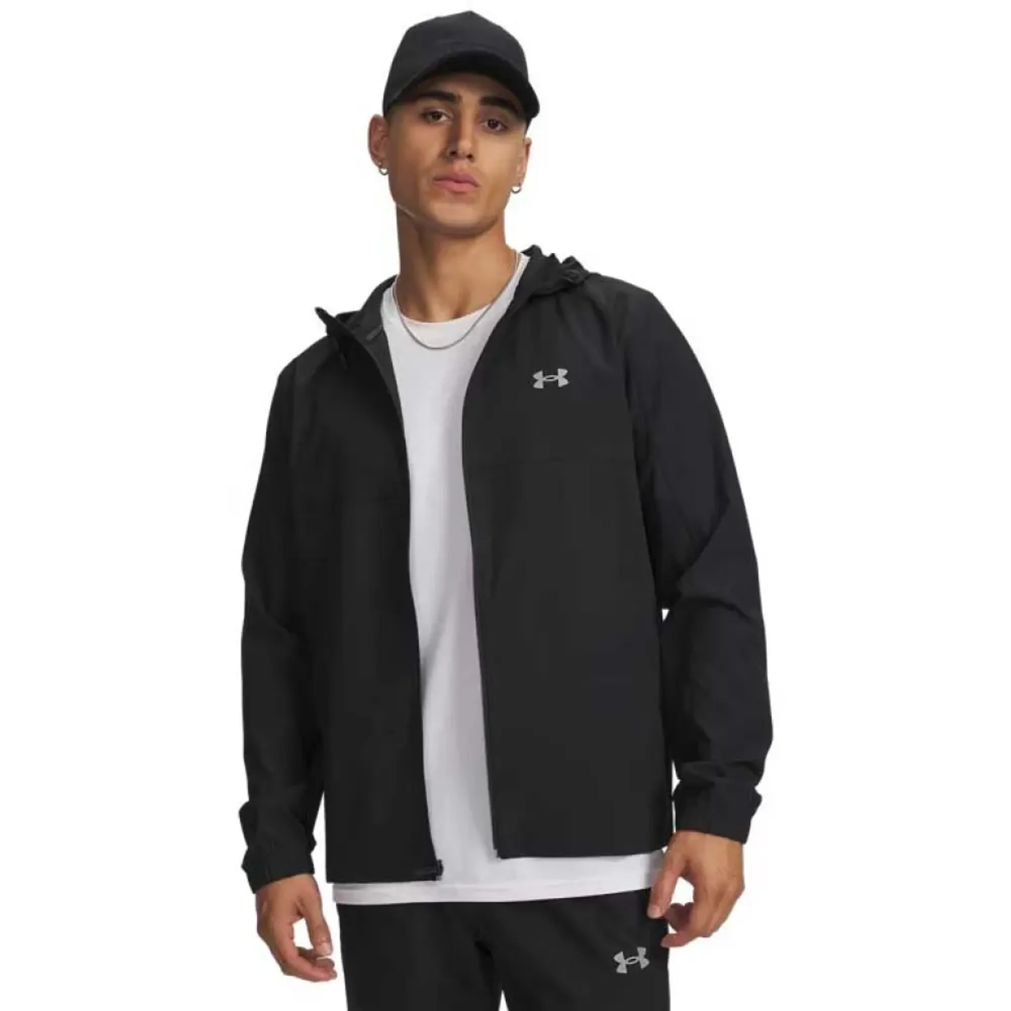 Under Armour Tech Hybrid Woven Full Zip Sweatshirt