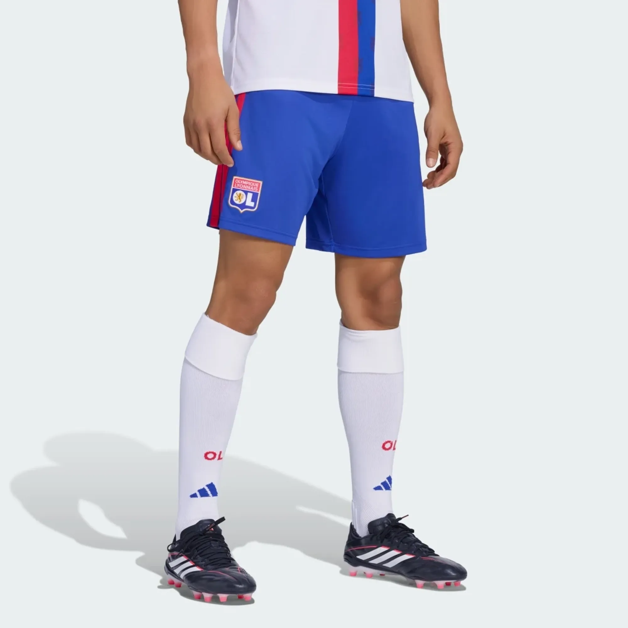 adidas OLYMPIQUE LYONNAIS 26/27 HOME SHORTS