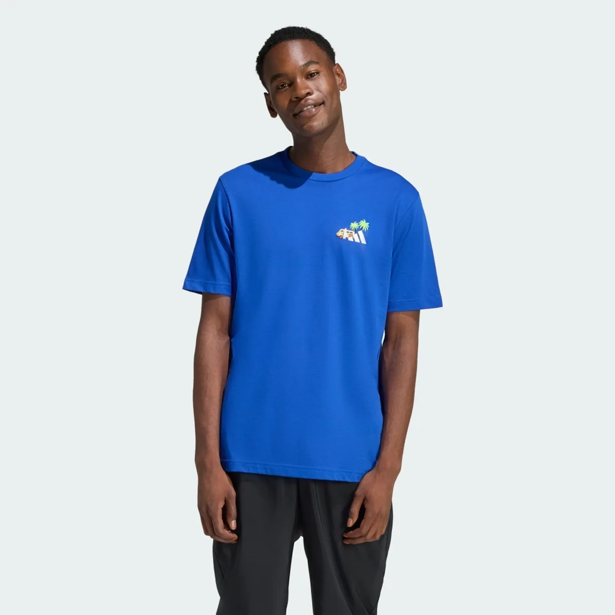 adidas MINI EMBROIDERY SURFING GRAPHIC T-SHIRT