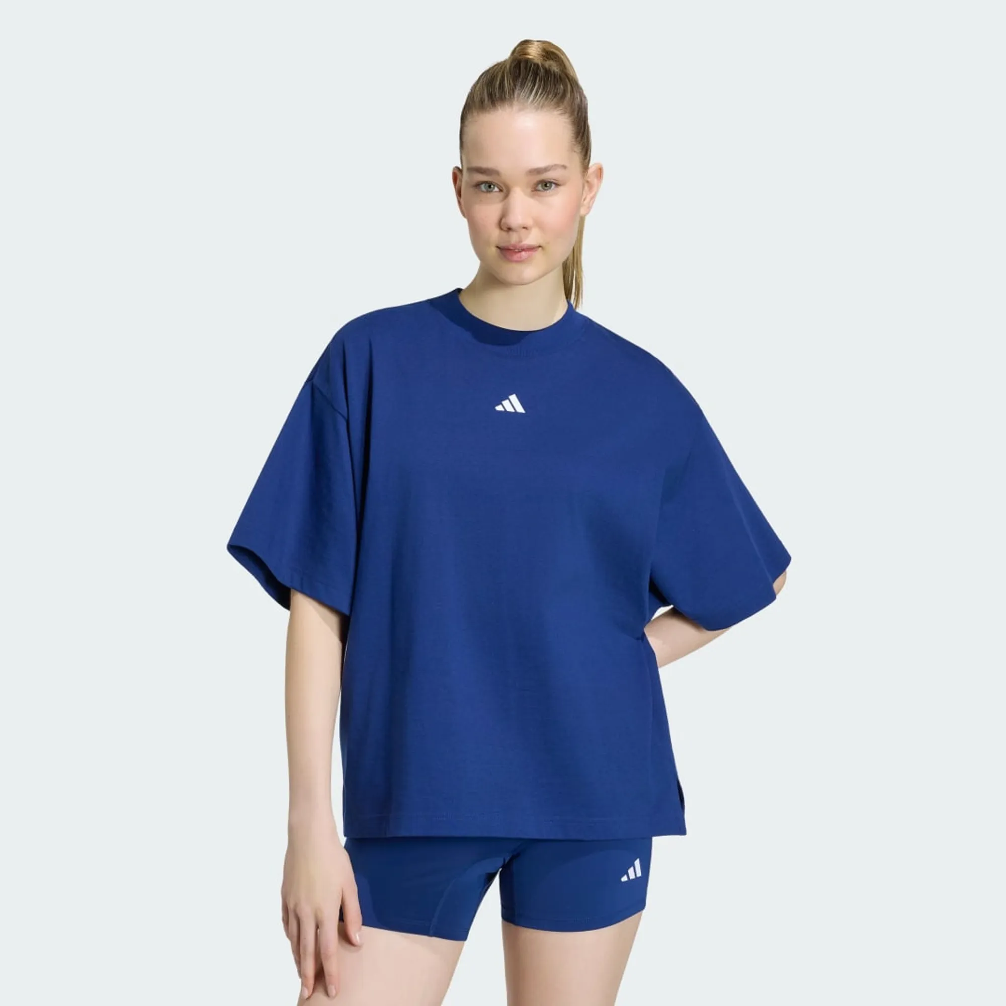adidas 3-Stripes Studio T-Shirt
