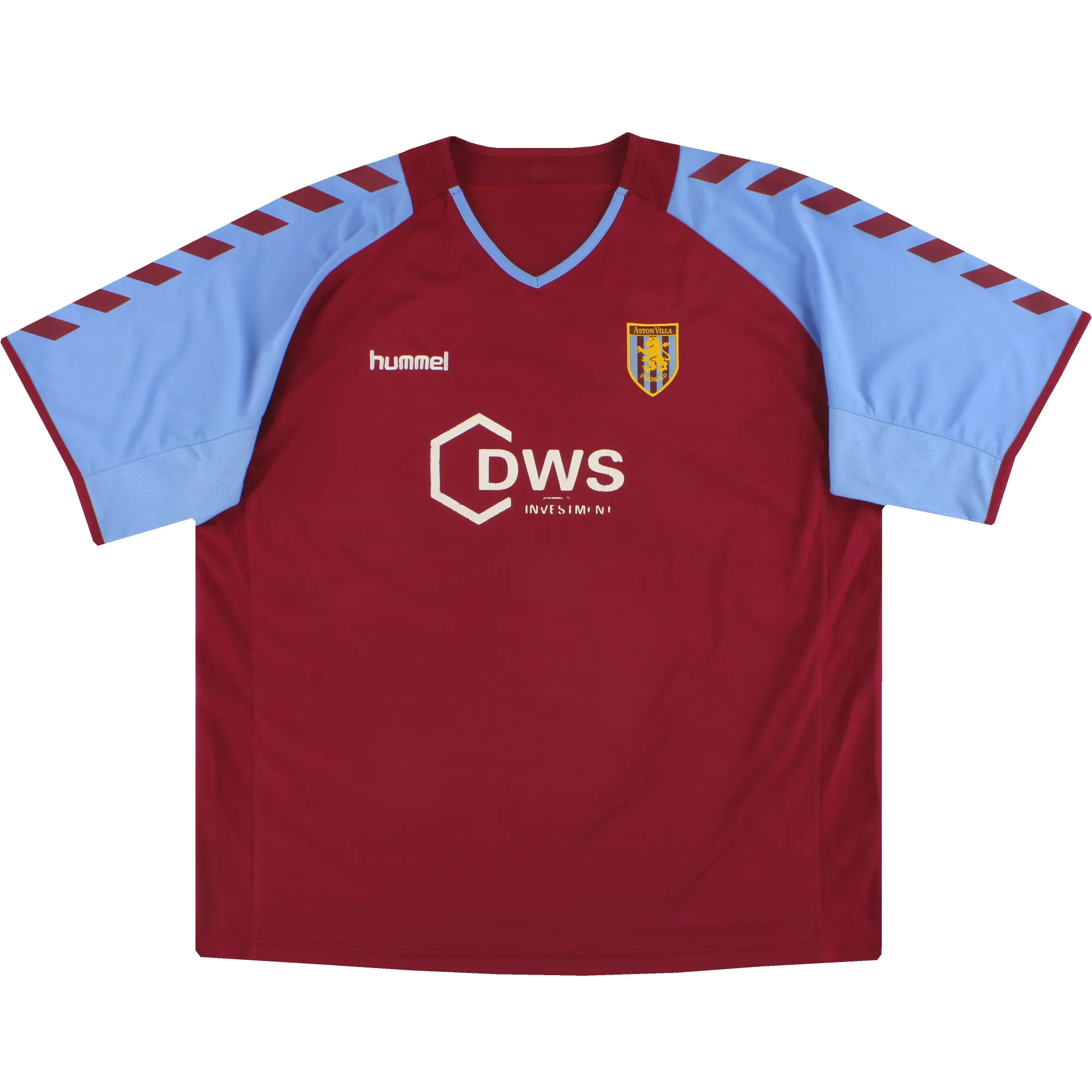 2004-05 Aston Villa Hummel Home Shirt XXXL - Aston Villa / Very good 