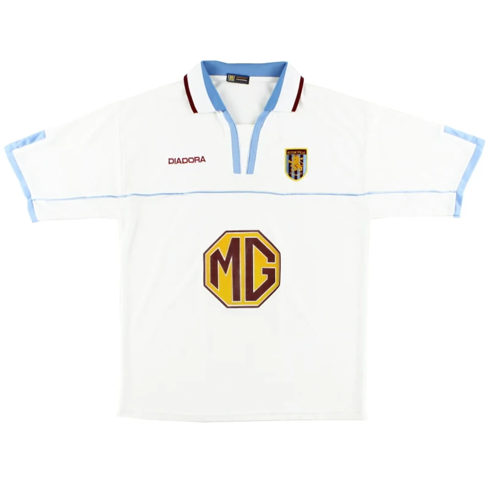 2002-03 Aston Villa Diadora Away Shirt XXL - Aston Villa / Excellent