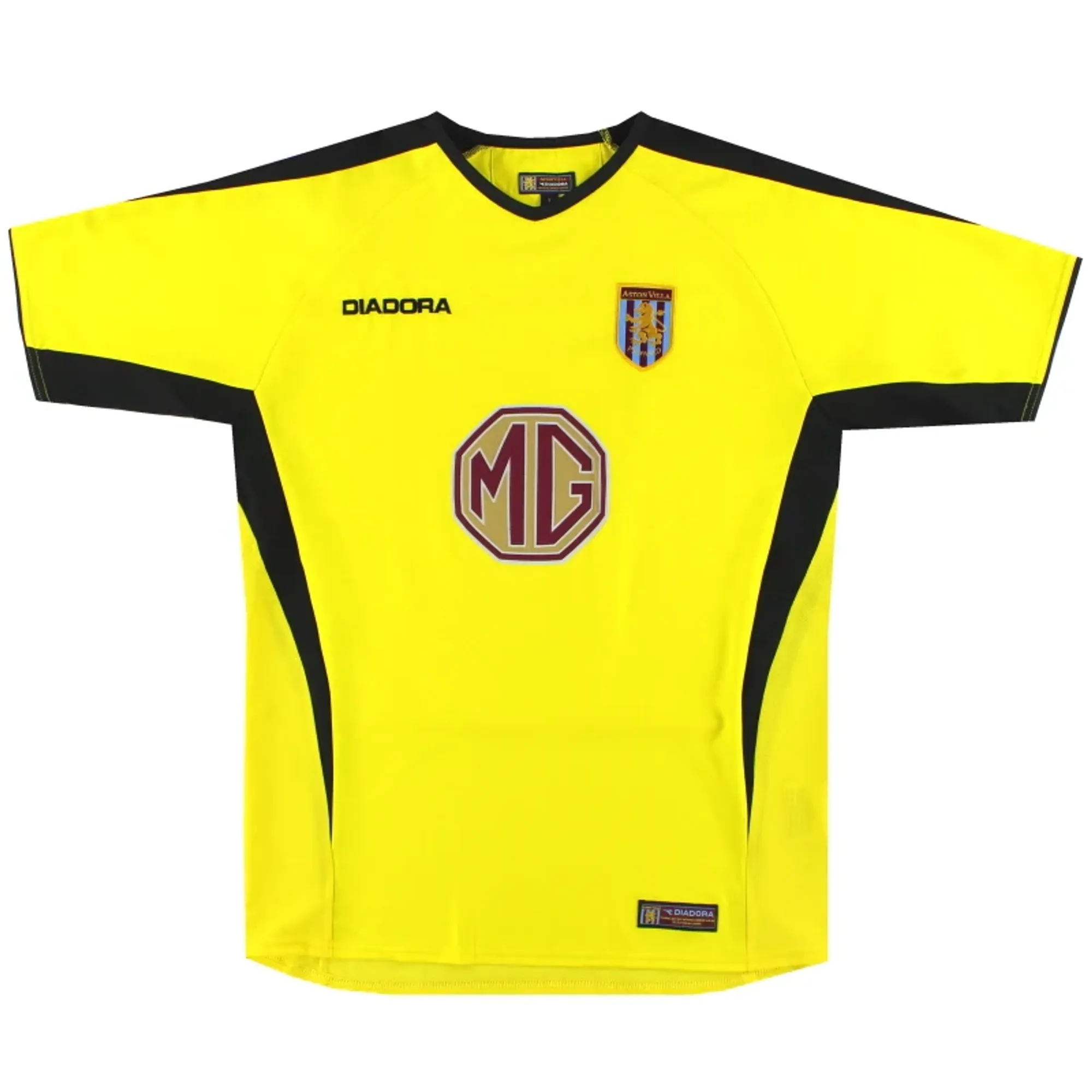 2003-04 Aston Villa Diadora Away Shirt *Mint* XL - Aston Villa / Mint