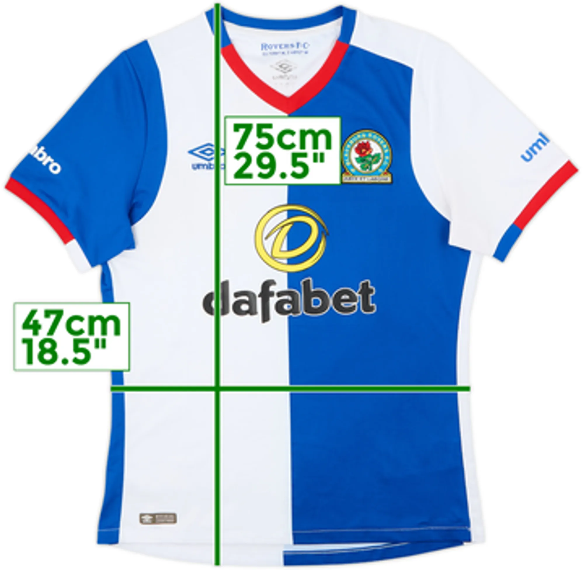 2016-17 Blackburn Home Shirt - 9/10 - (M)