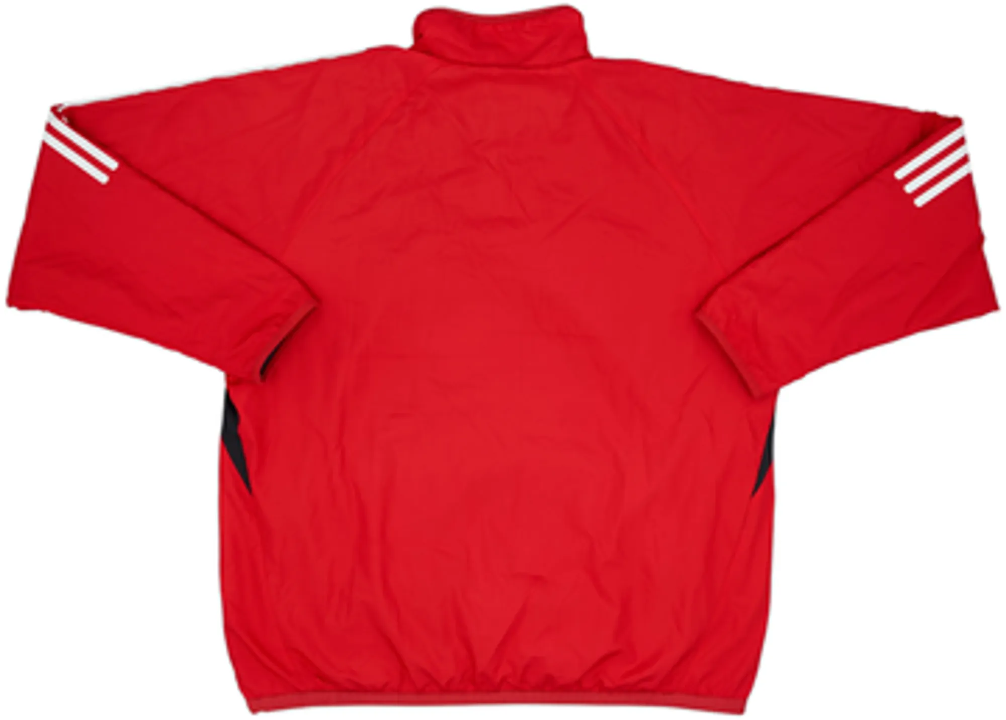 2003-04 Bayer Leverkusen adidas Reversible 1/4 Zip Drill Top - 7/10 - (L)