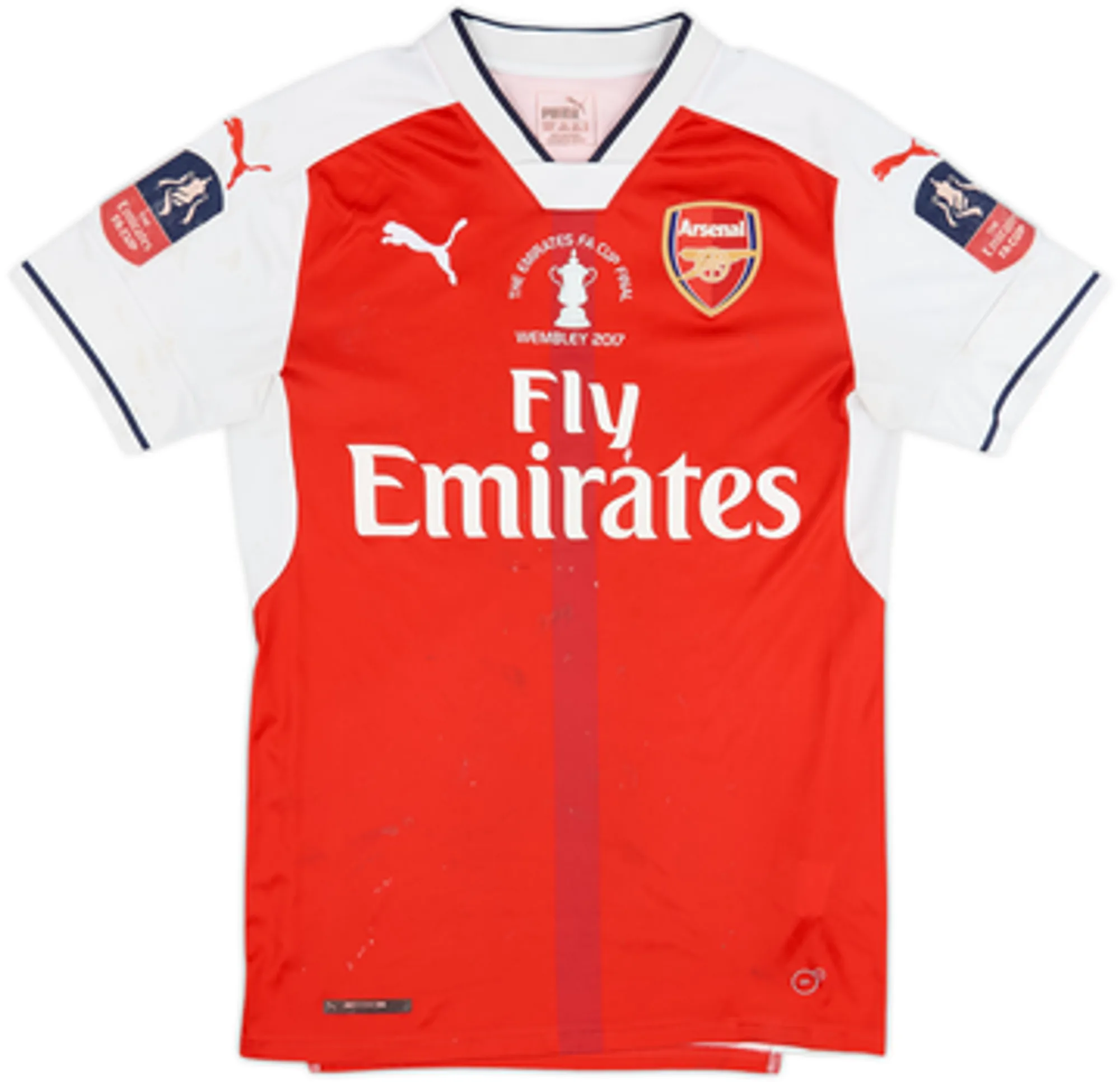 2016-17 Arsenal 'FA Cup Final' Home Shirt Alexis #7 - 4/10 - (XS)