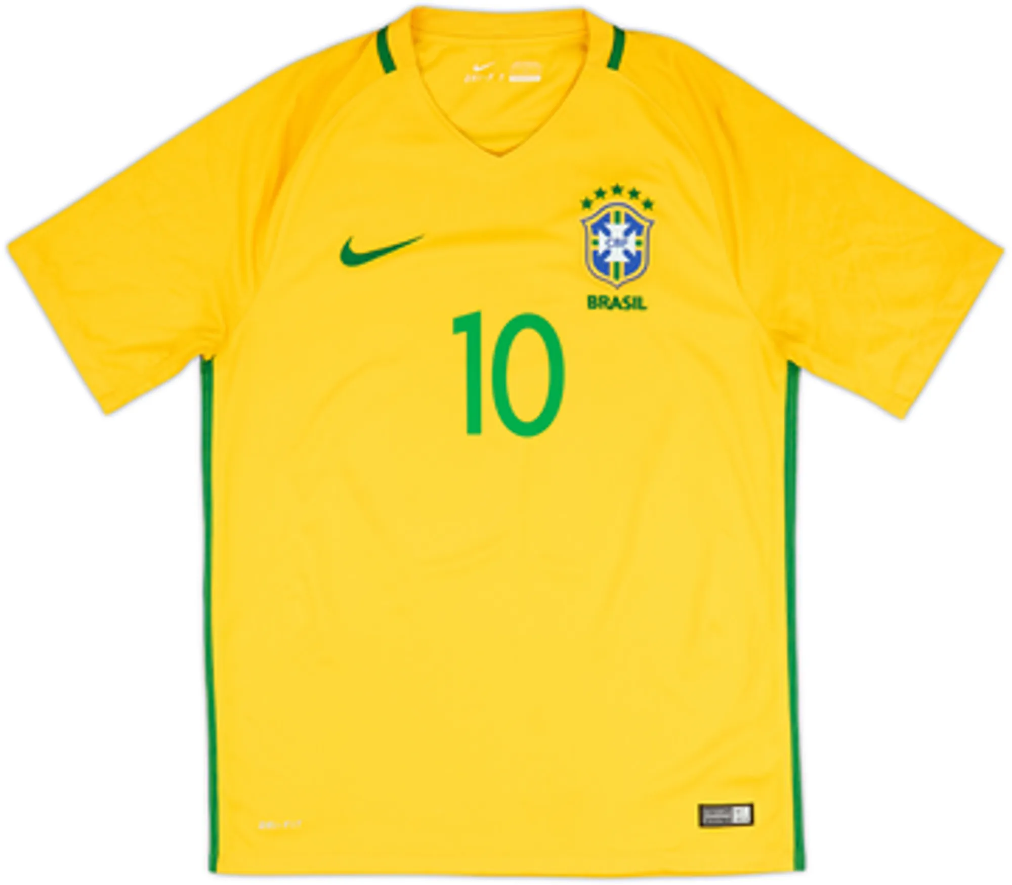 2016-17 Brazil Home Shirt Neymar #10EL