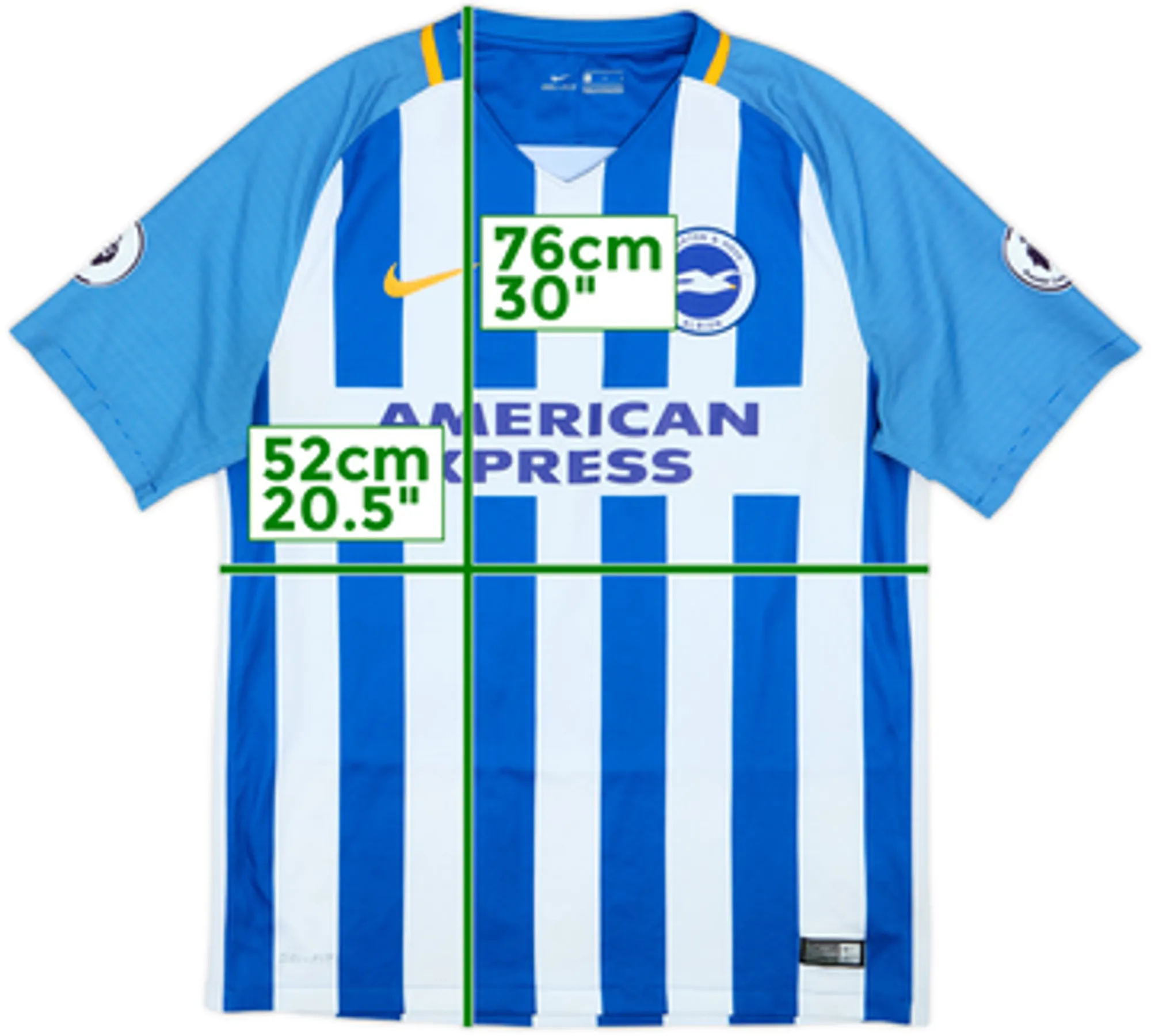2017-18 Brighton Home Shirt - 6/10 - (L)